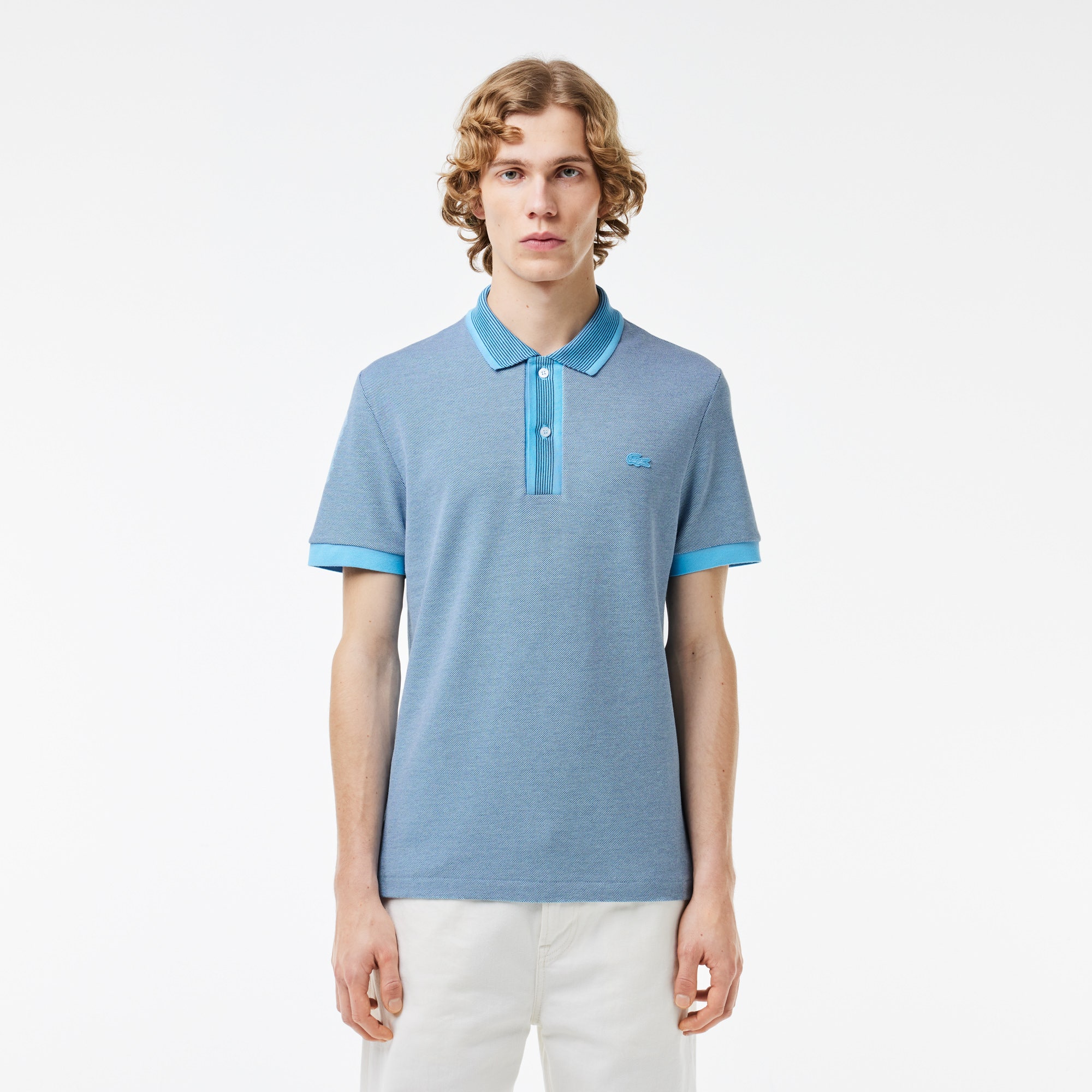Regular Fit Caviar Pique Polo Shirt