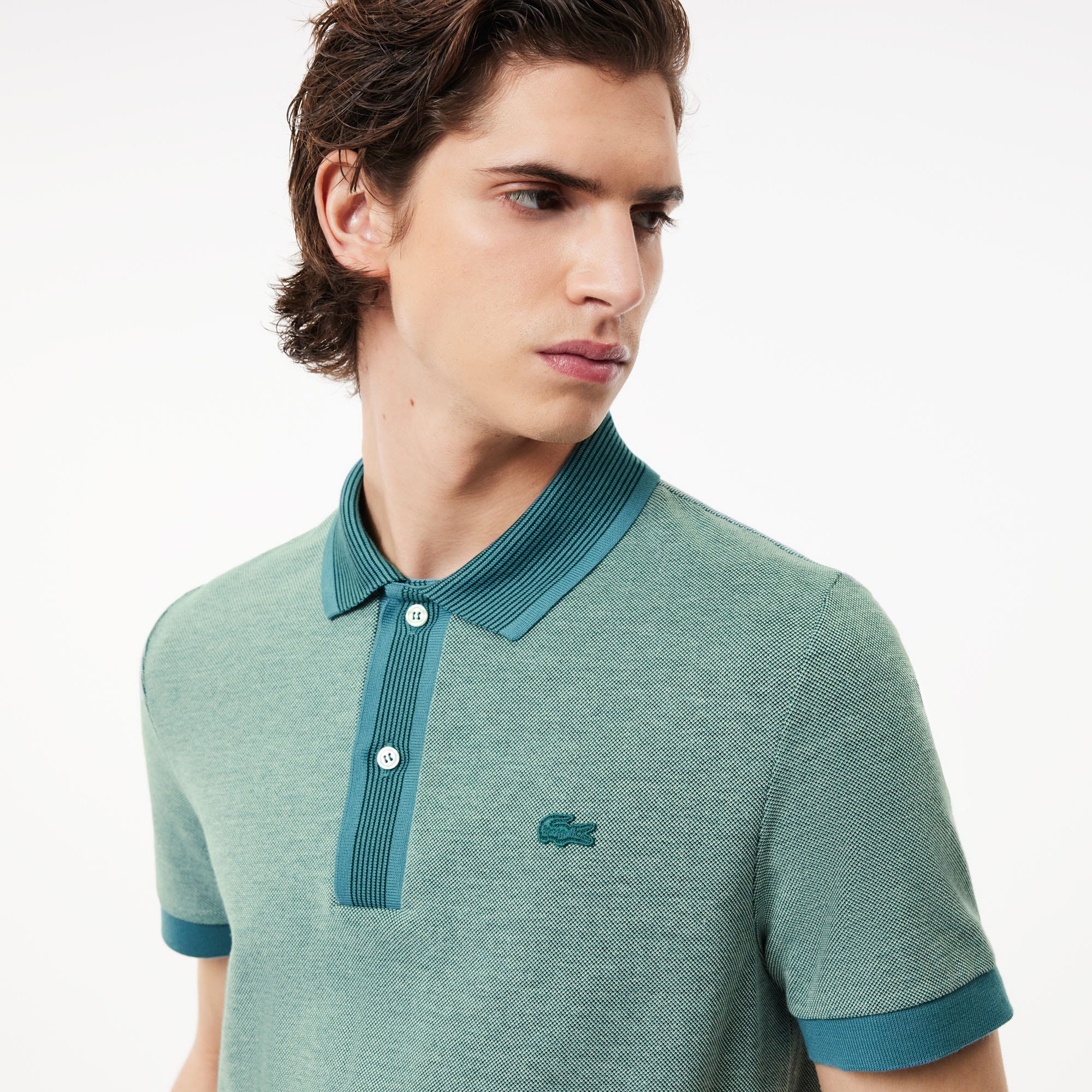 Regular Fit Caviar Pique Polo Shirt