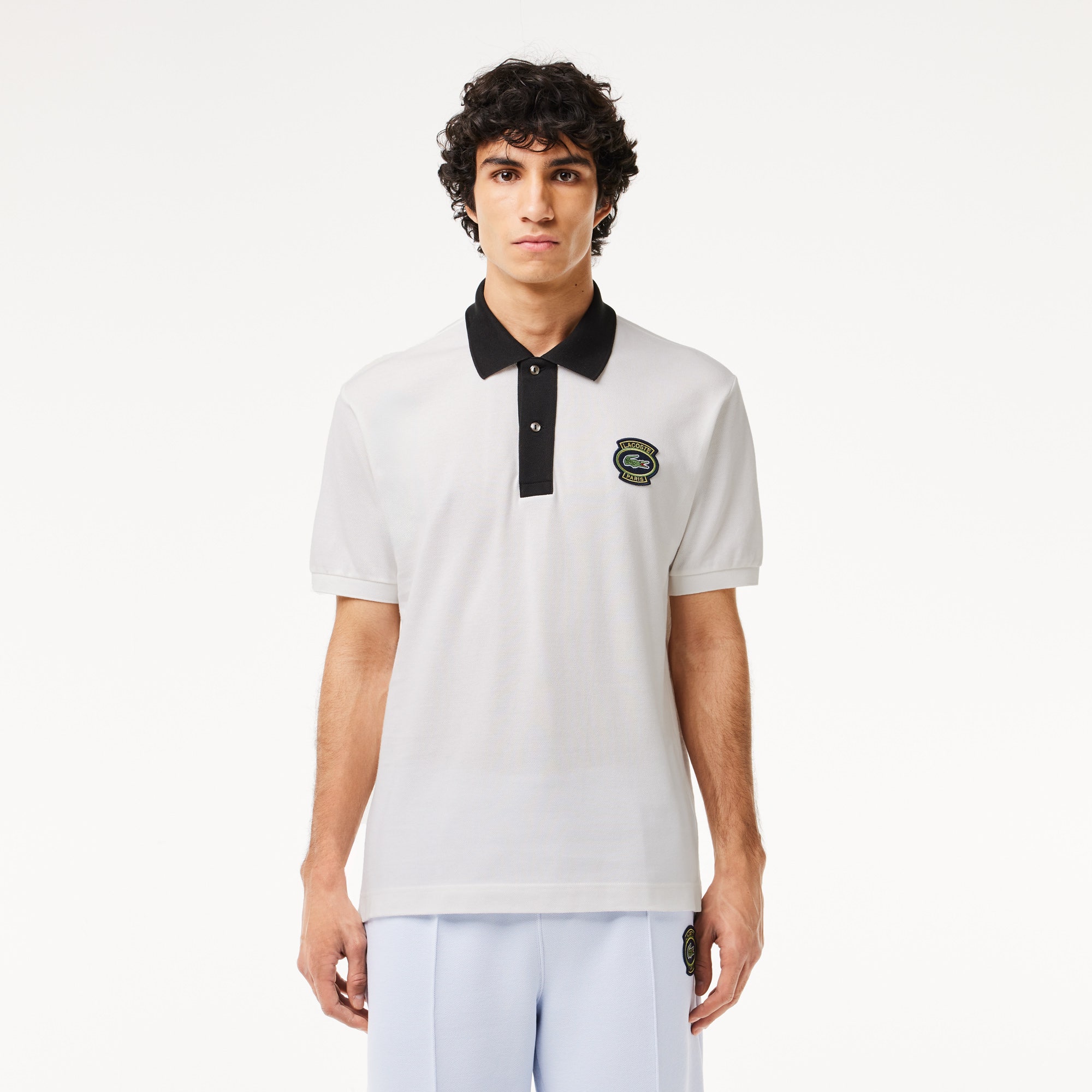 Classic Fit L.12.12 Badge Polo Shirt