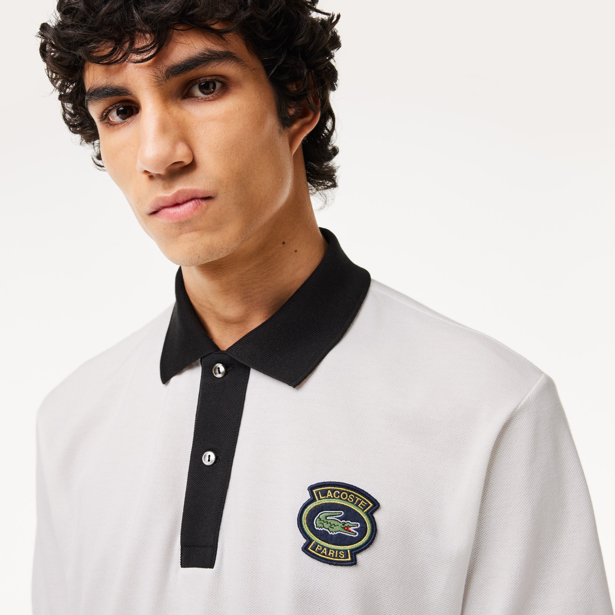 Classic Fit L.12.12 Badge Polo Shirt