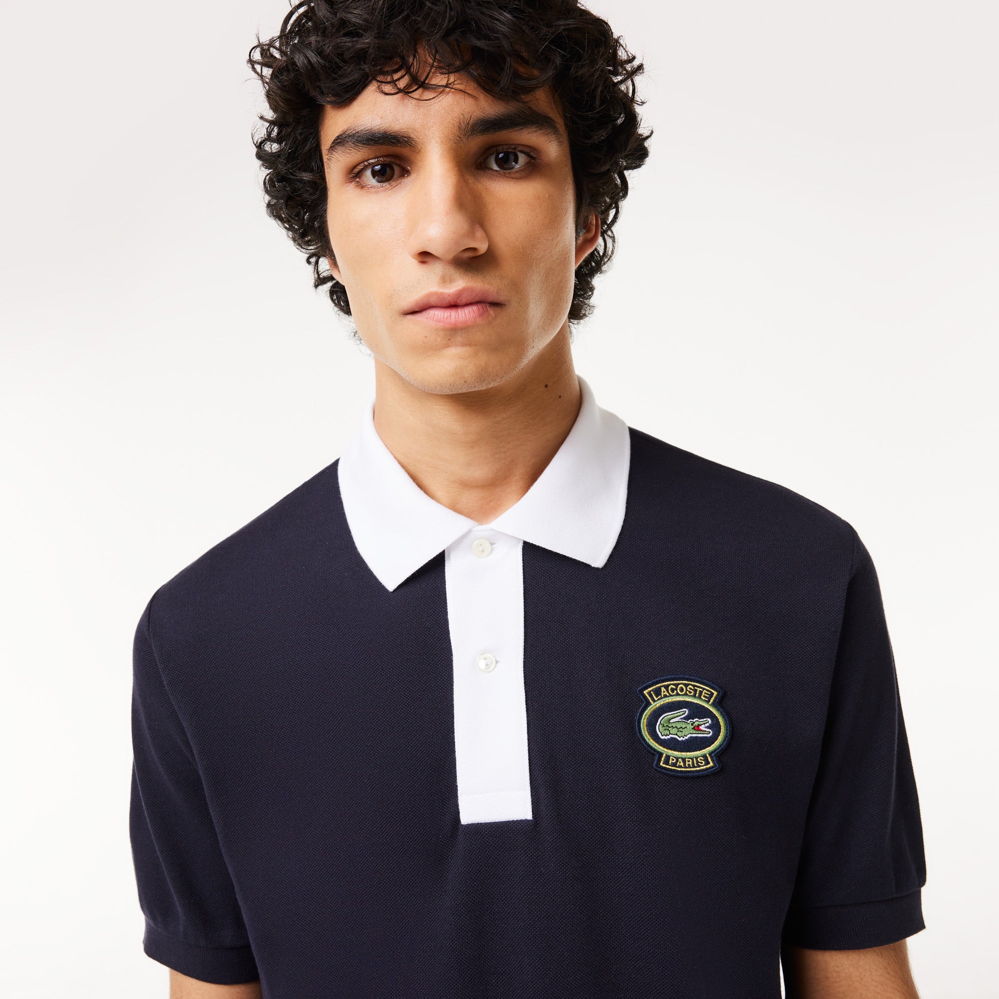 Classic Fit L.12.12 Badge Polo Shirt