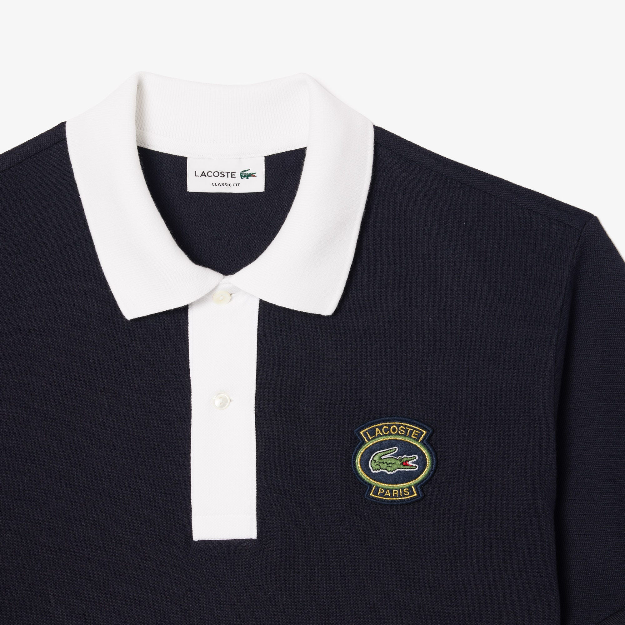 Classic Fit L.12.12 Badge Polo Shirt