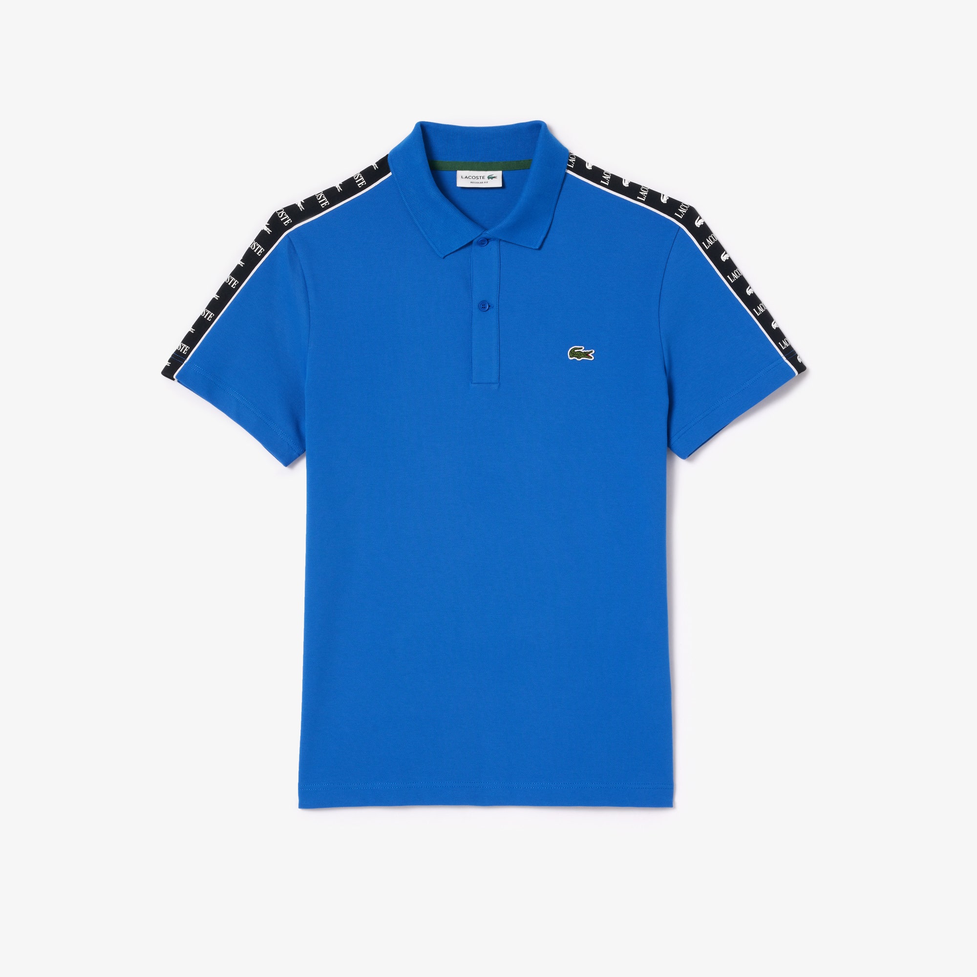 Regular Fit Stretch Mini Pique Polo Shirt