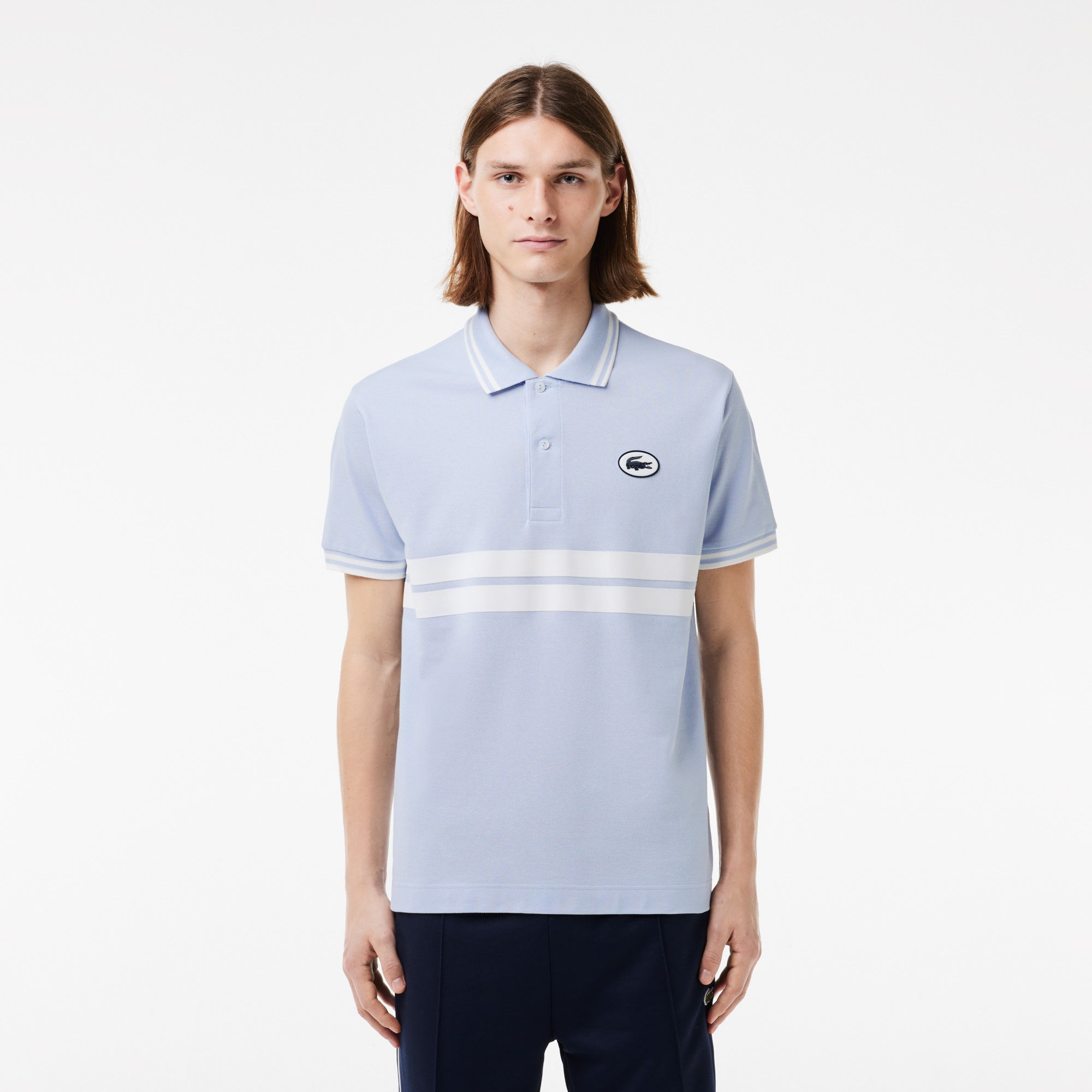 Classic Fit L.12.12 Badge Polo Shirt