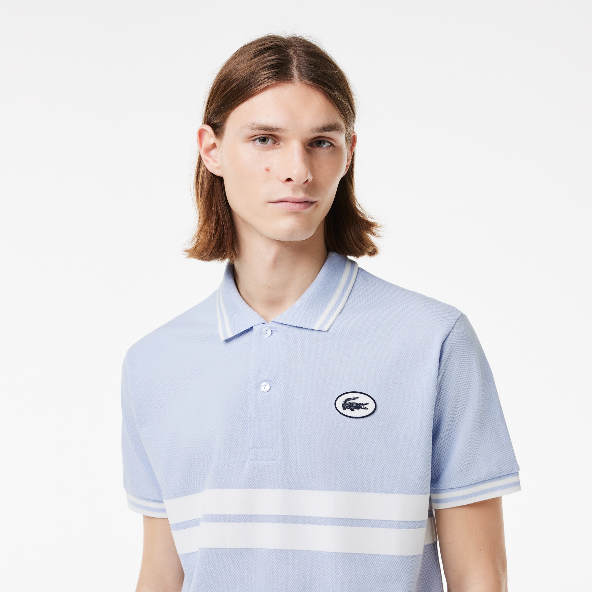 Classic Fit L.12.12 Badge Polo Shirt