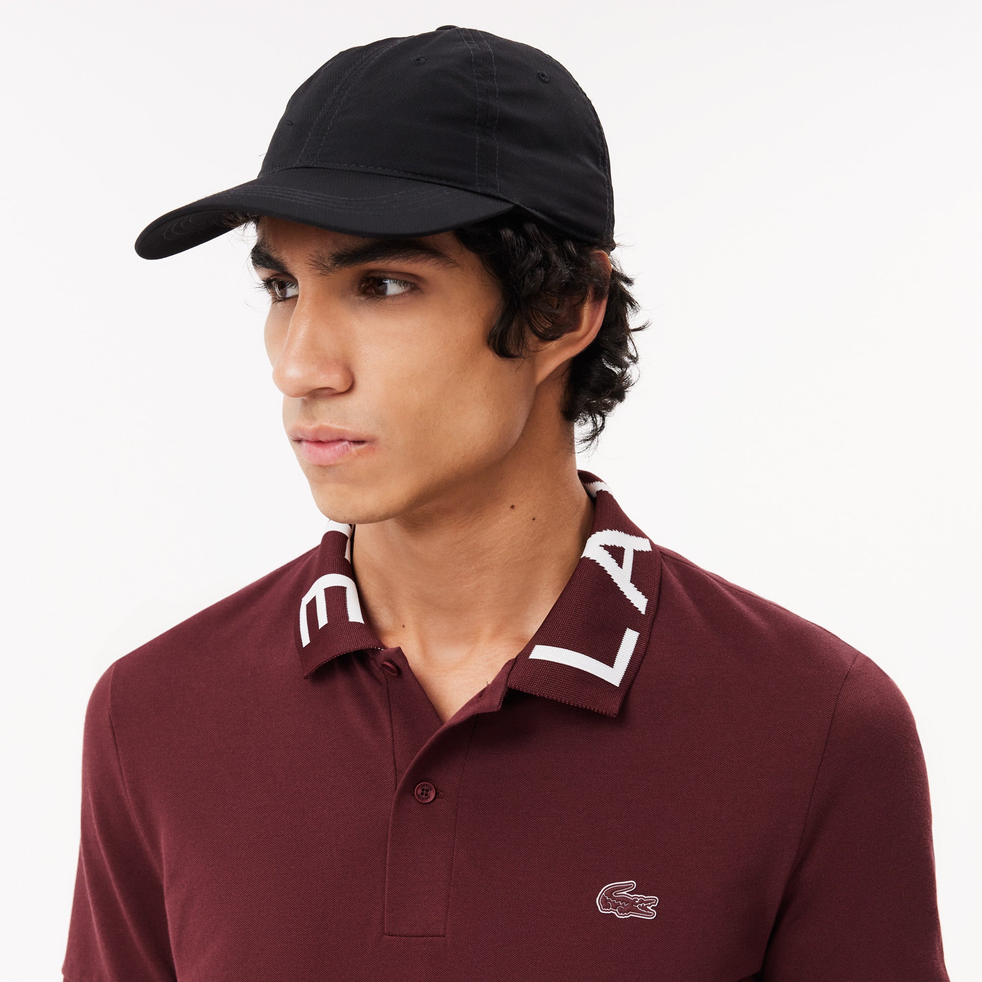 Lacoste Movement Jacquard Collar Polo