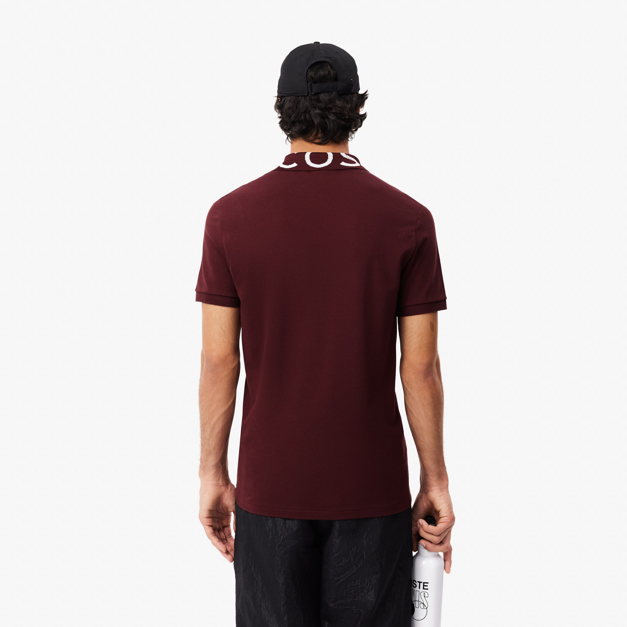 Lacoste Movement Jacquard Collar Polo