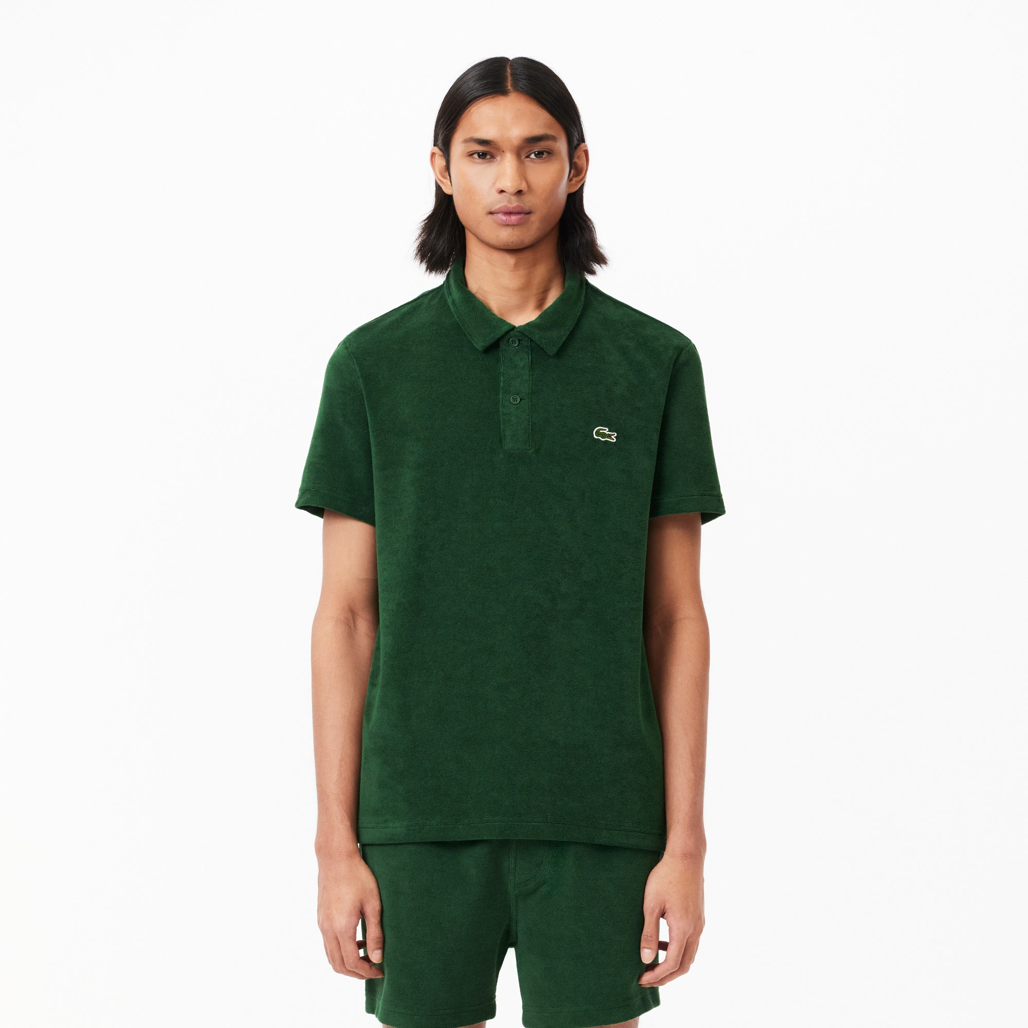 Regular Fit Terry Polo Shirt