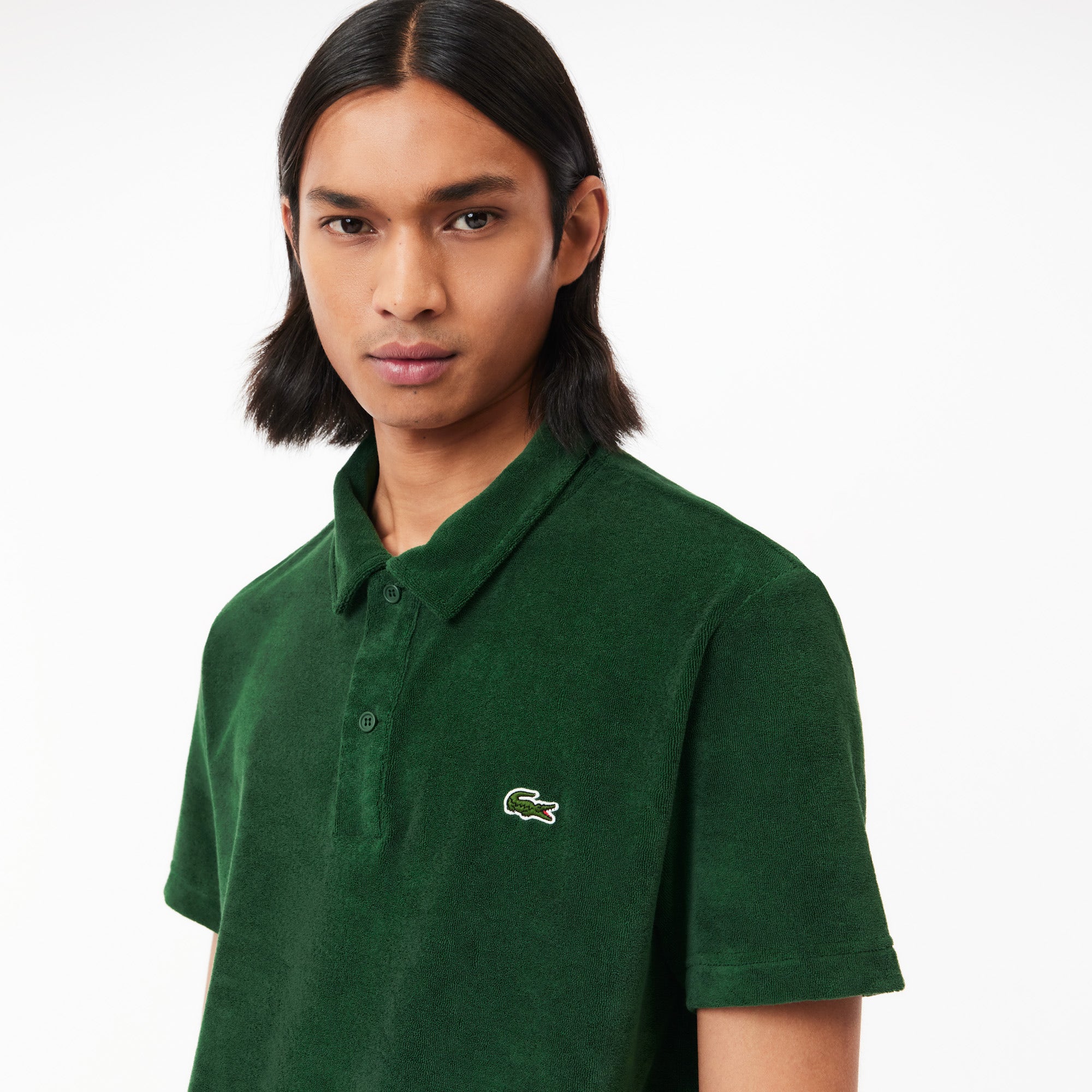 Regular Fit Terry Polo Shirt