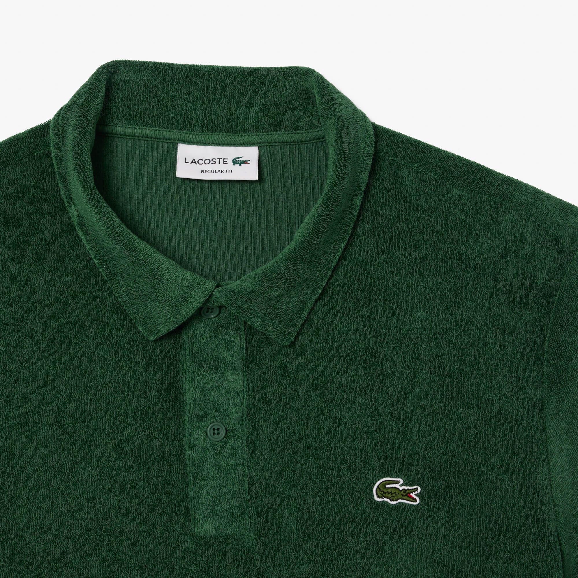 Regular Fit Terry Polo Shirt