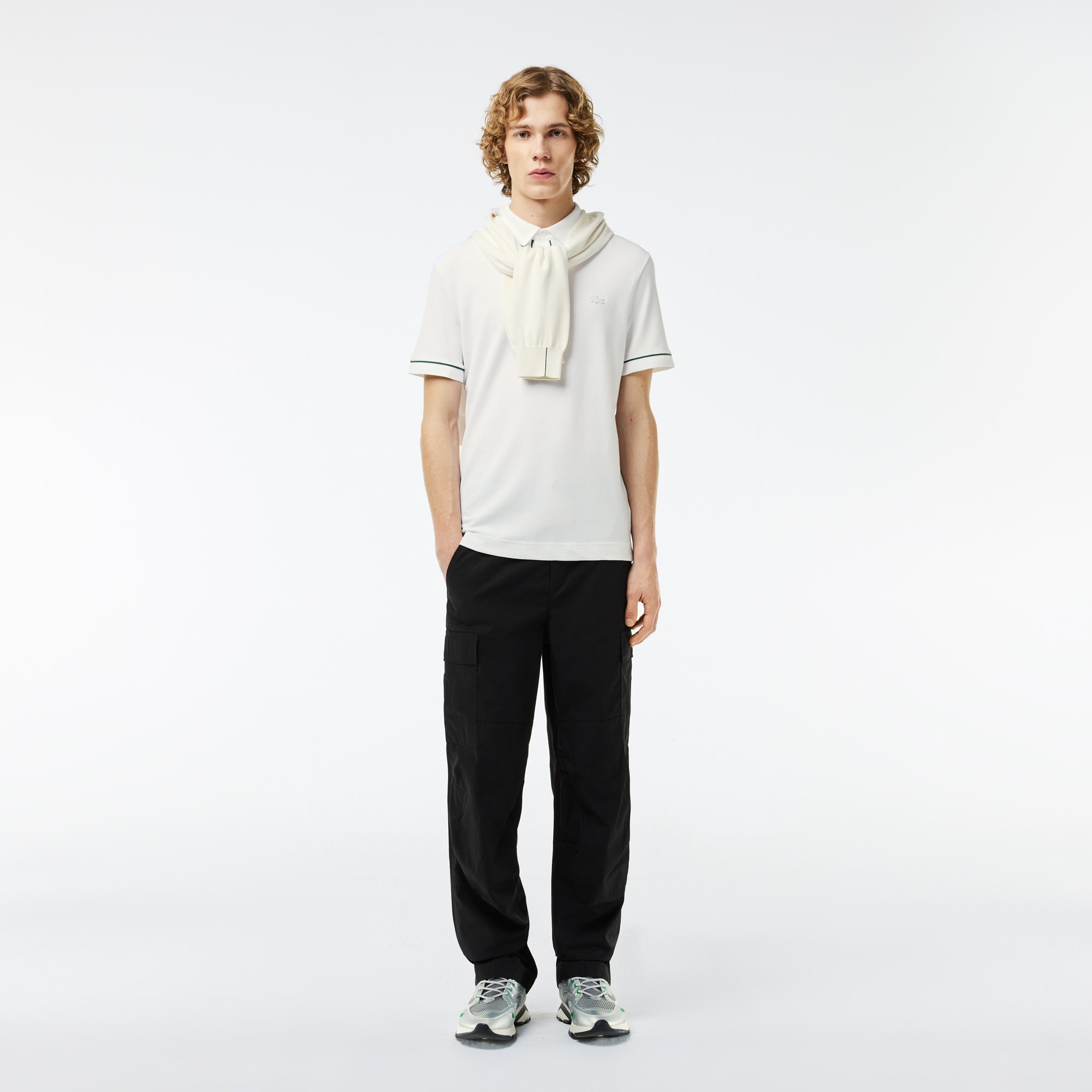 Regular Fit Paris Stretch Pique Polo Shirt