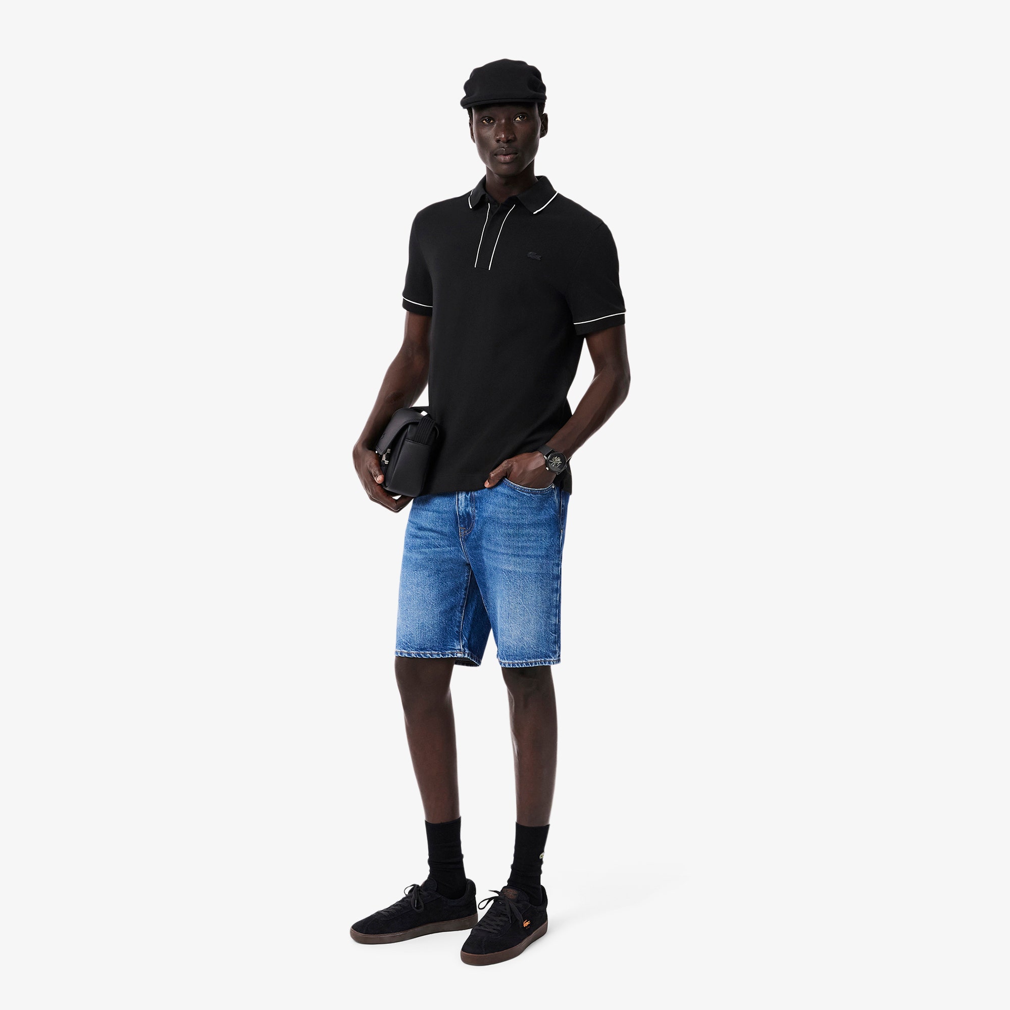Regular Fit Paris Stretch Pique Polo Shirt