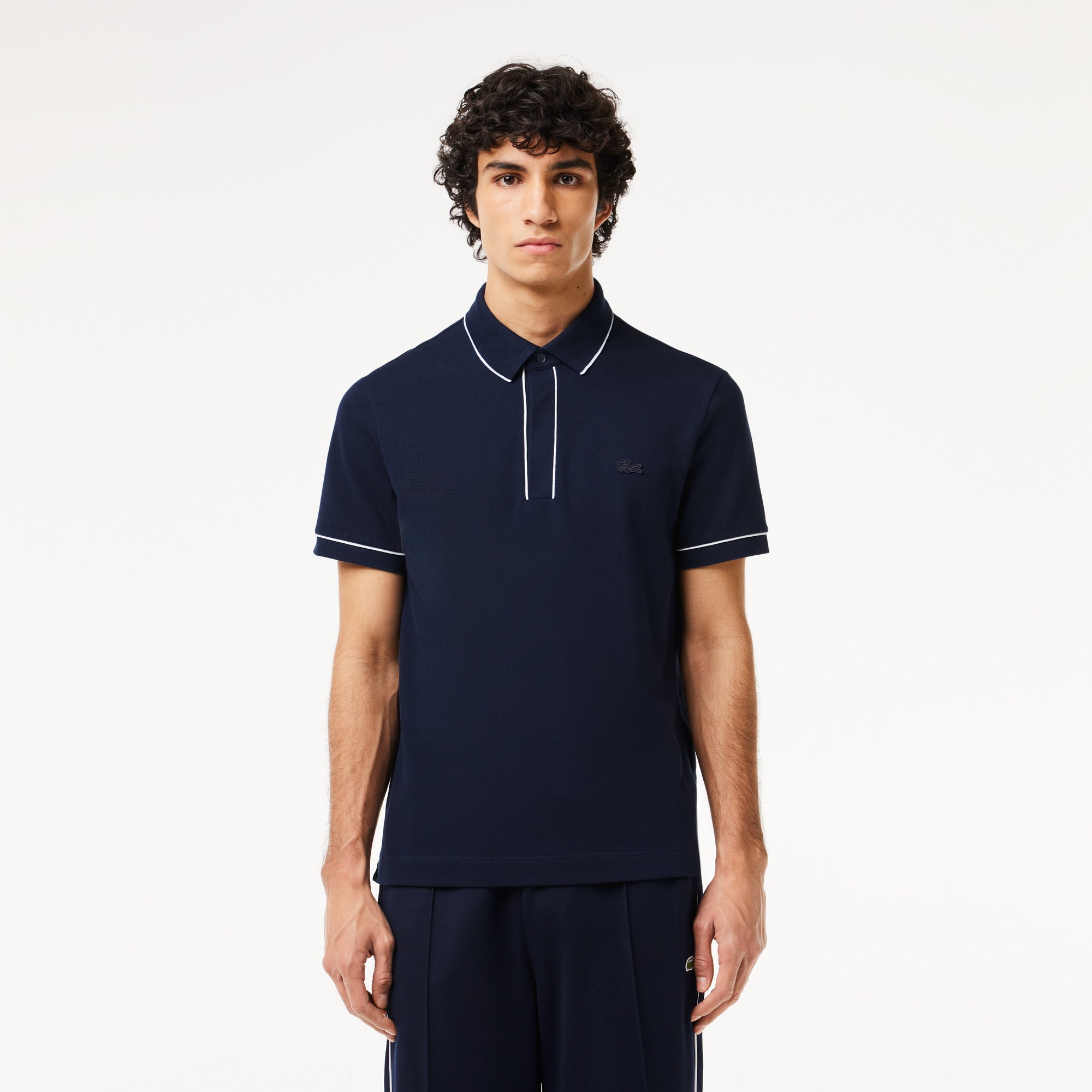 Regular Fit Paris Stretch Pique Polo Shirt