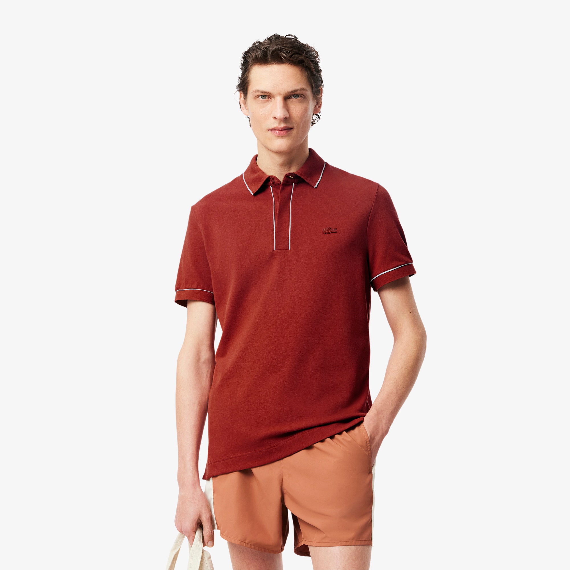Regular Fit Paris Stretch Pique Polo Shirt