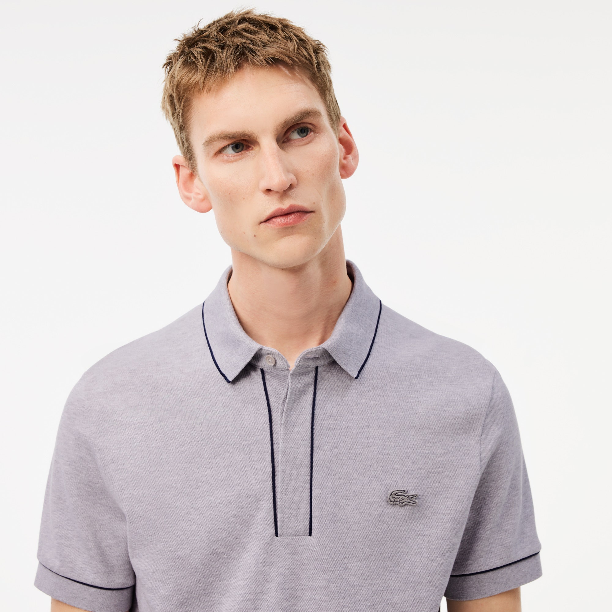 Regular Fit Paris Stretch Pique Polo Shirt