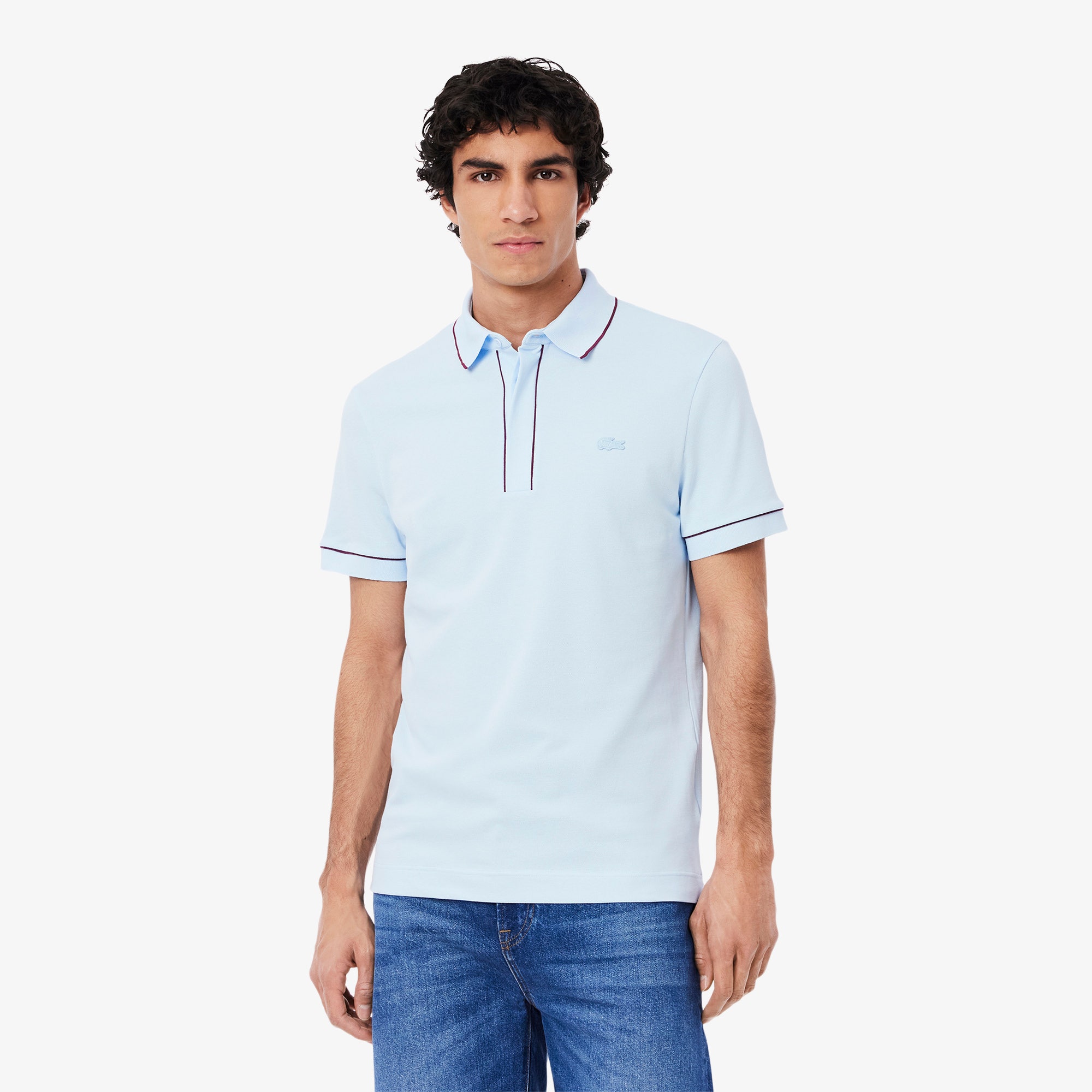 Regular Fit Paris Stretch Pique Polo Shirt