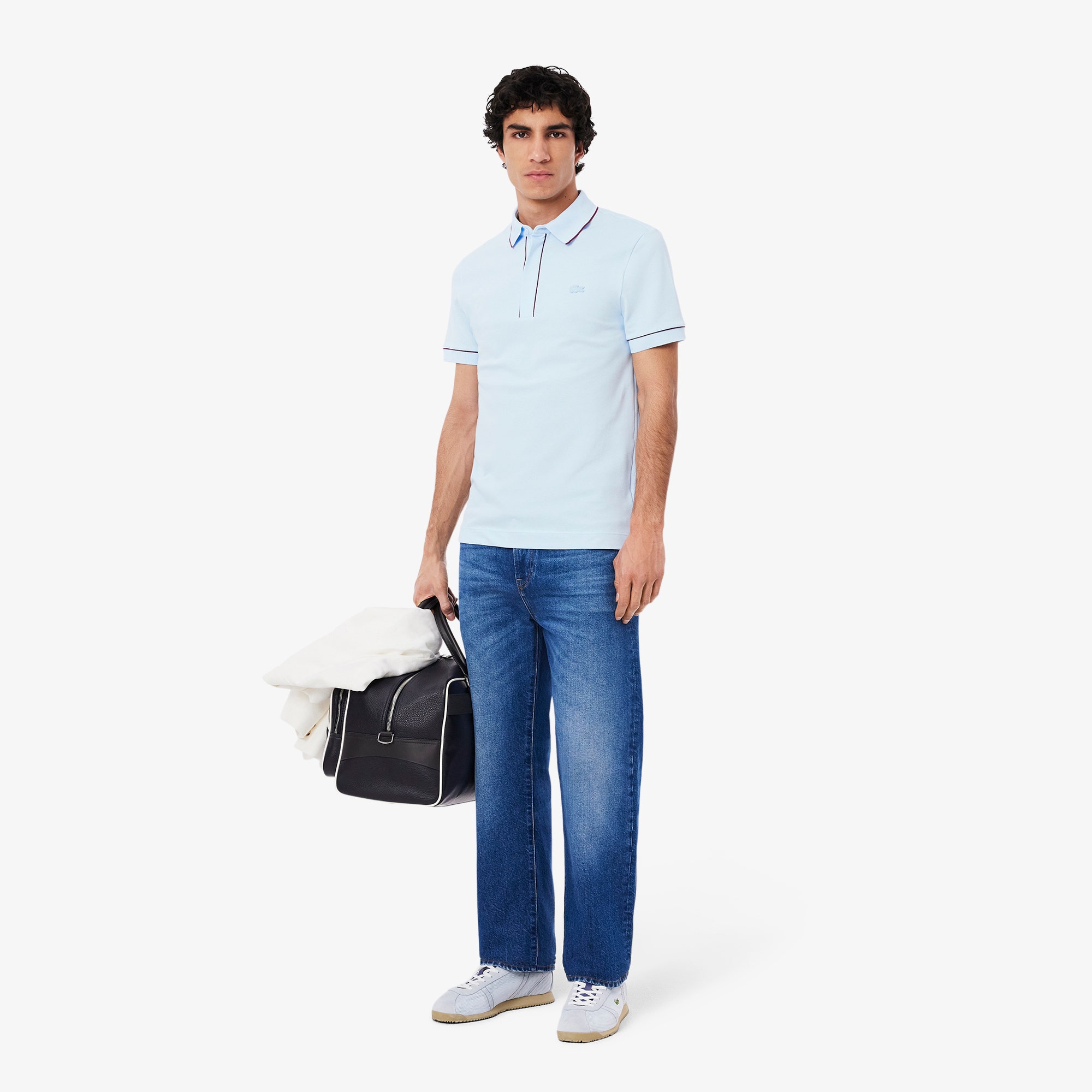 Regular Fit Paris Stretch Pique Polo Shirt