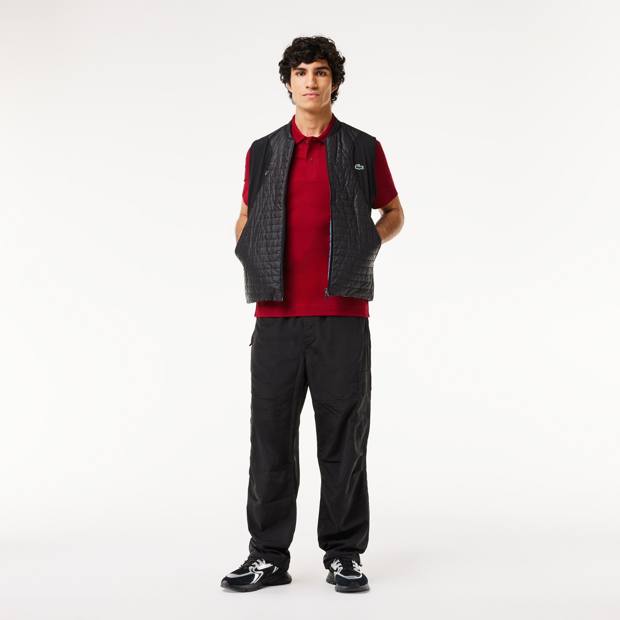 Regular Fit Lacoste Movement Pique Polo Shirt