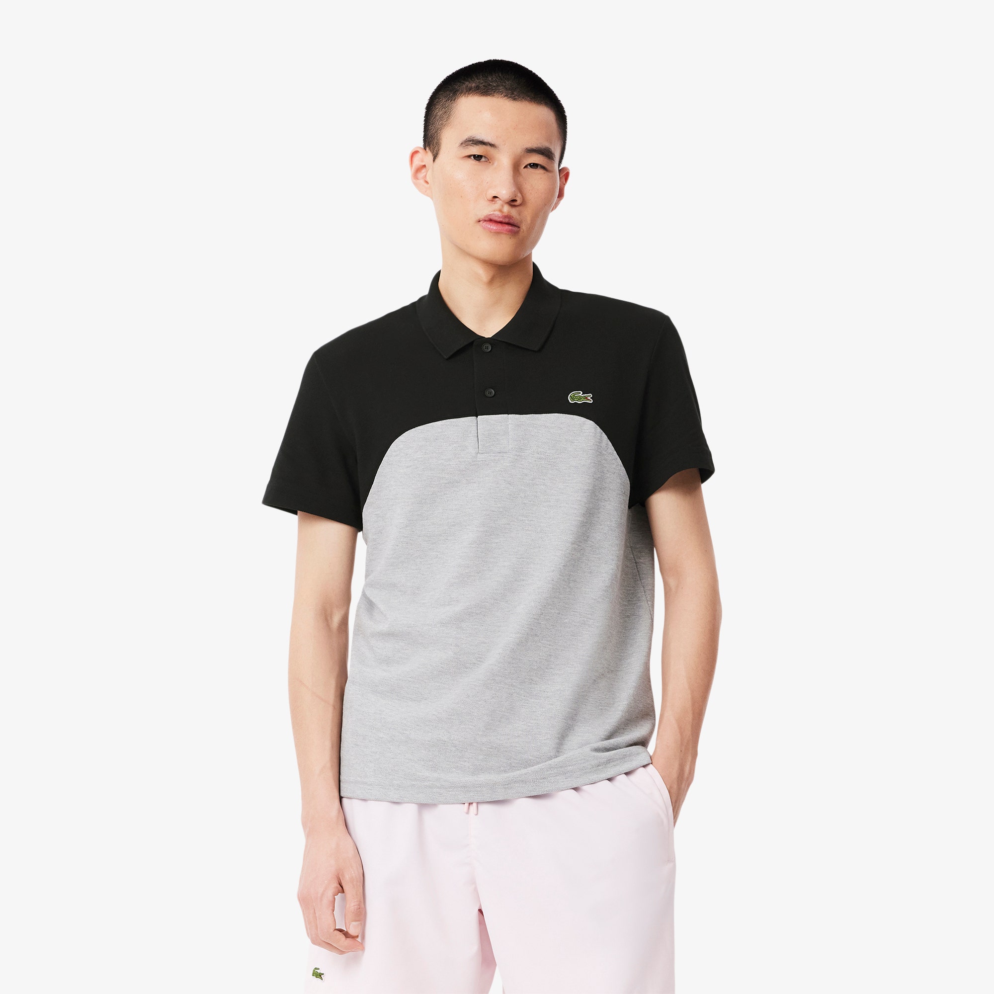 Regular Fit L.12.12 Colour-Block Polo Shirt
