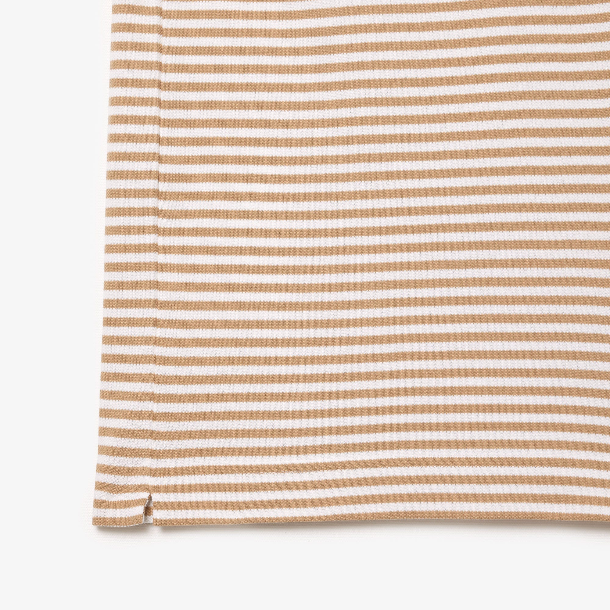 Classic Fit L.12.12 Striped Petit Pique Polo Shirt
