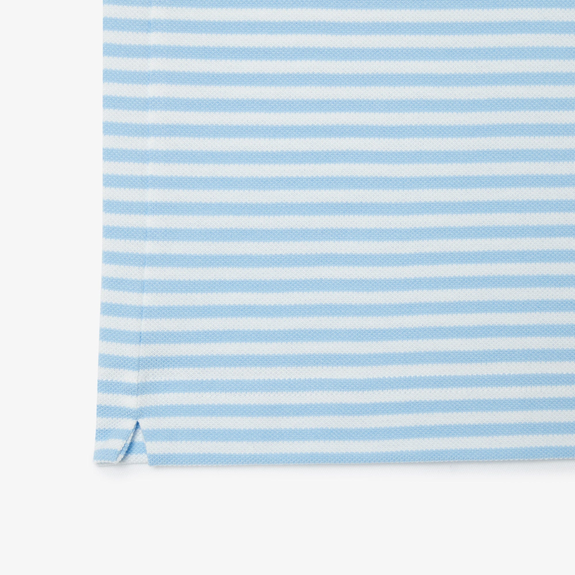 Classic Fit L.12.12 Striped Petit Pique Polo Shirt