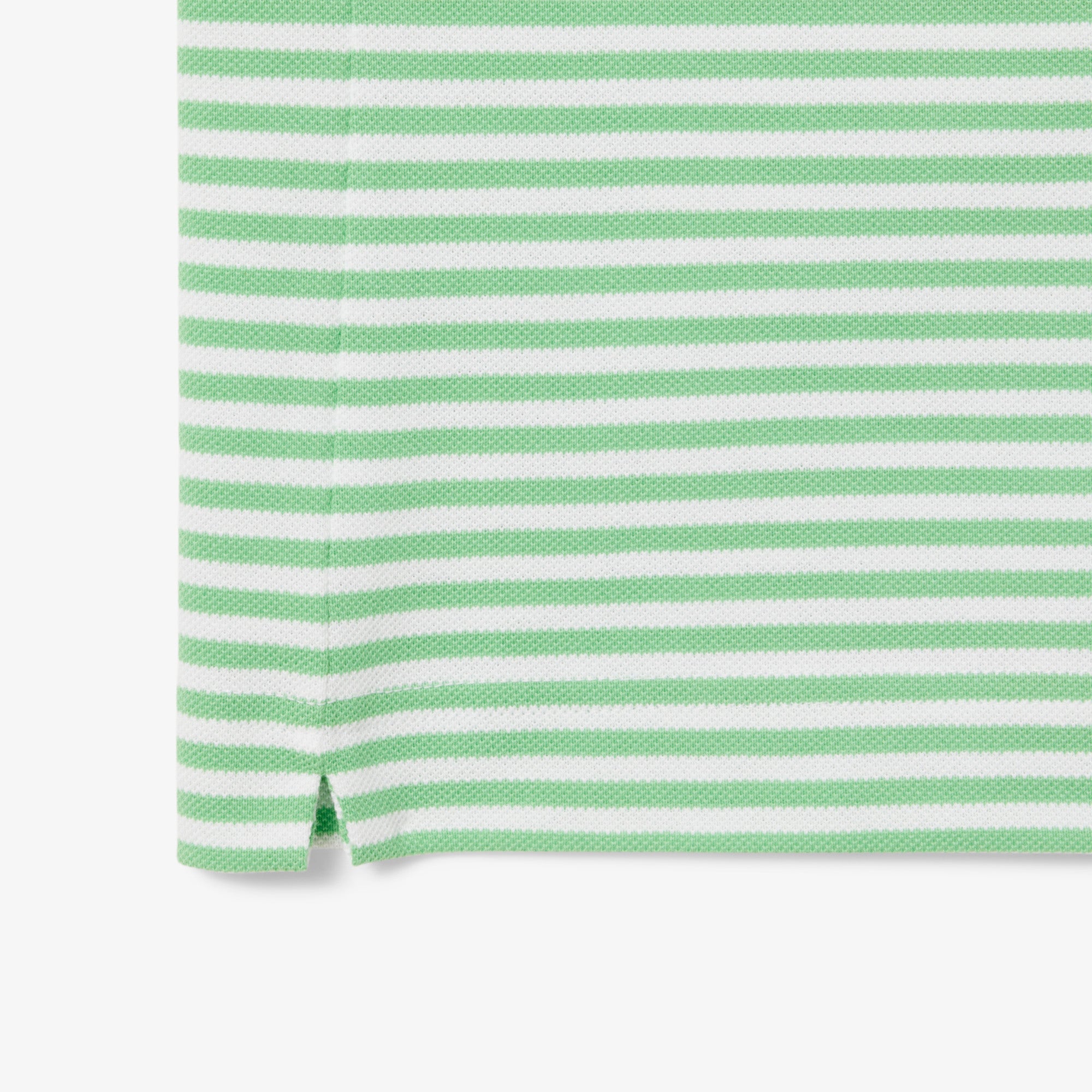 Classic Fit L.12.12 Striped Petit Pique Polo Shirt