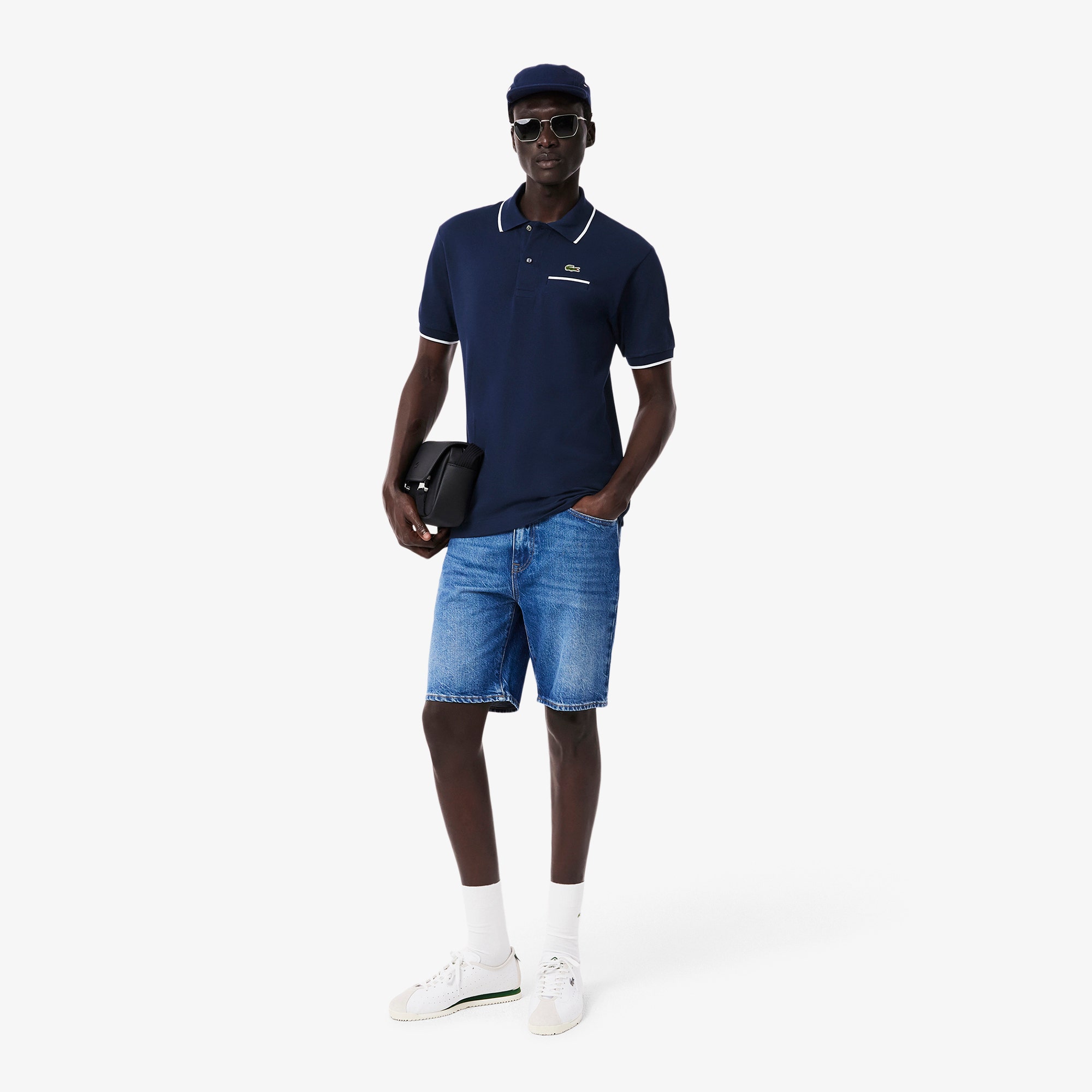 Classic Fit Pocket Accent L.12.12 Polo Shirt