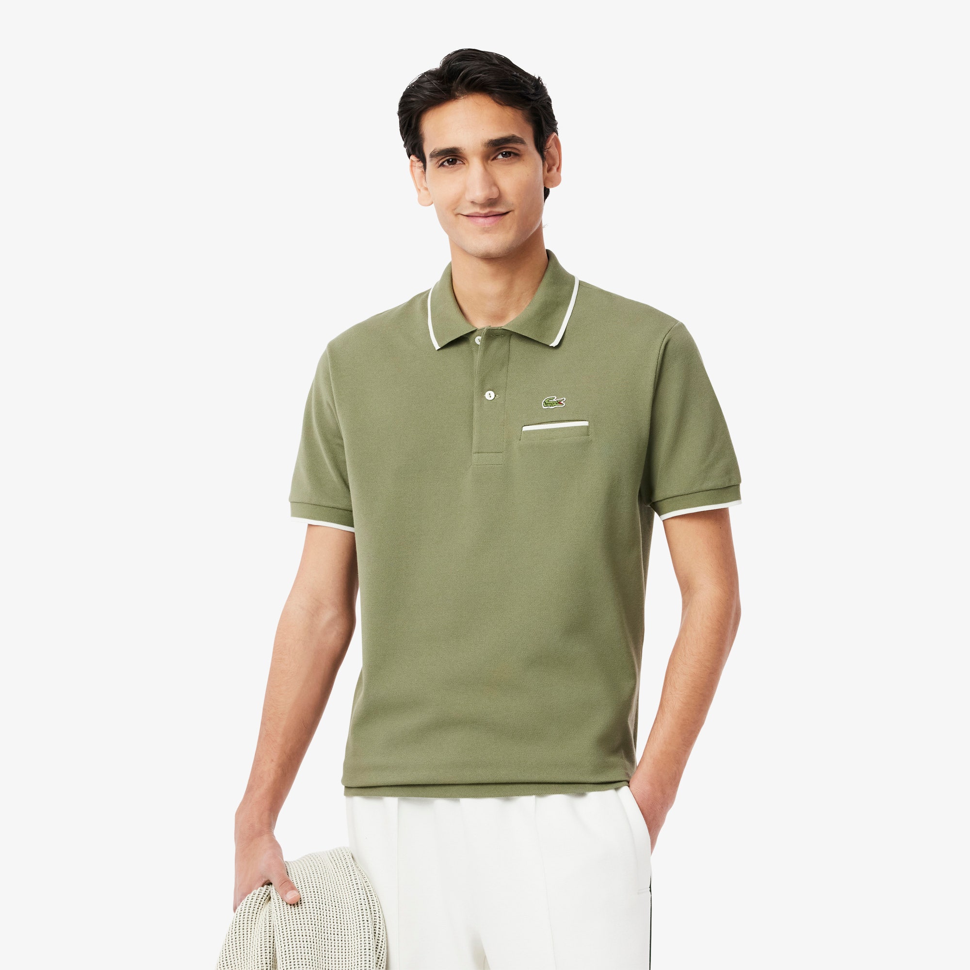 Classic Fit Pocket Accent L.12.12 Polo Shirt