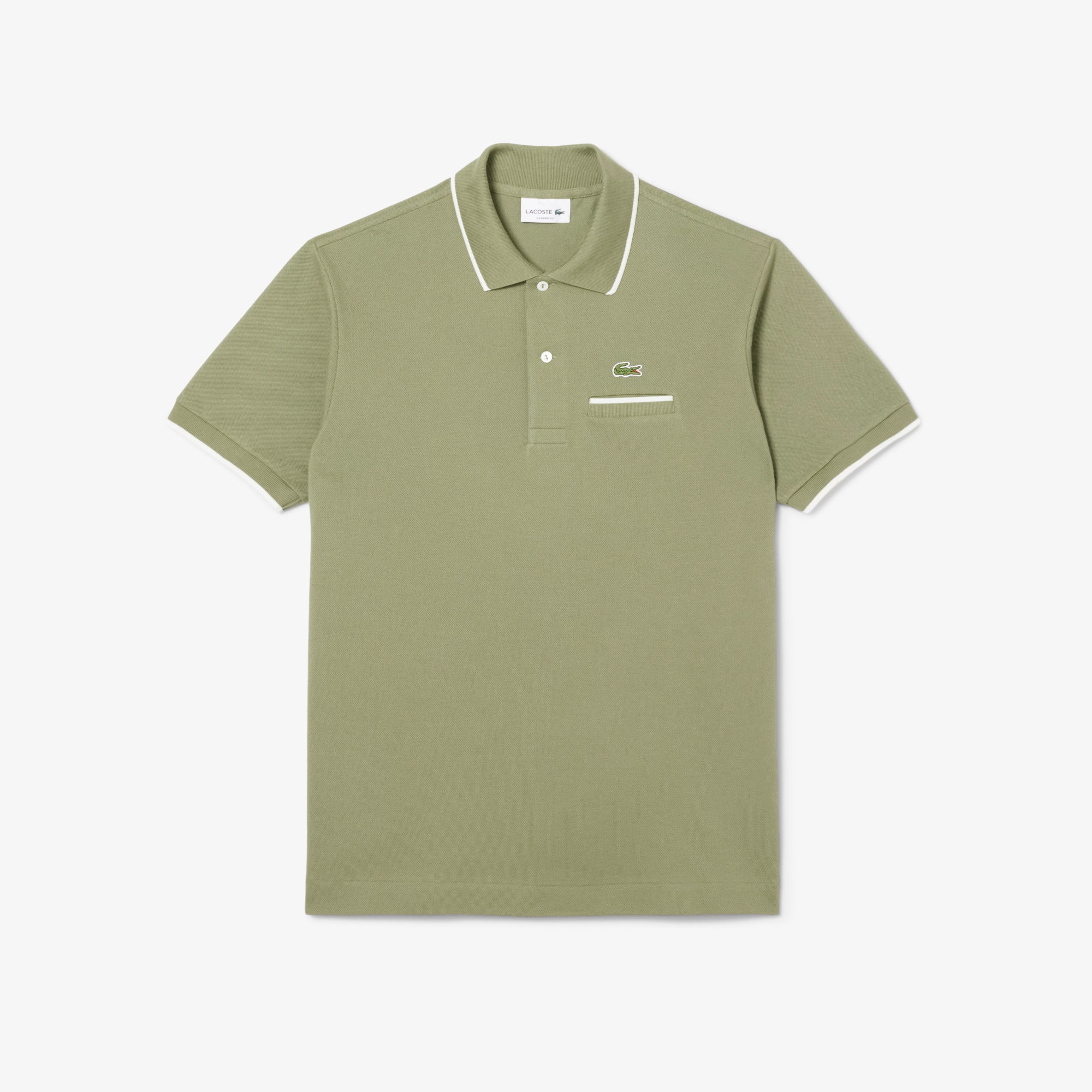 Classic Fit Pocket Accent L.12.12 Polo Shirt