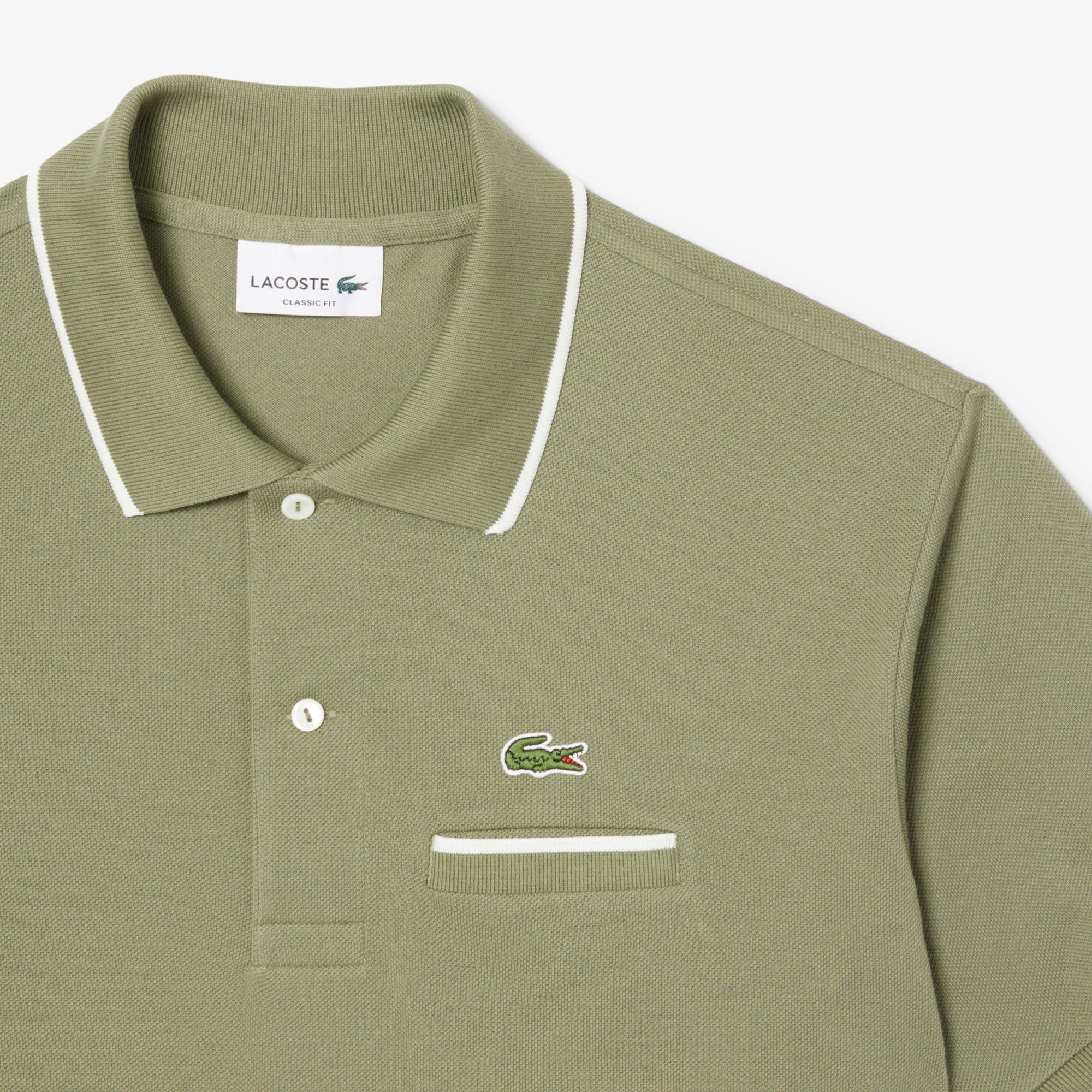 Classic Fit Pocket Accent L.12.12 Polo Shirt