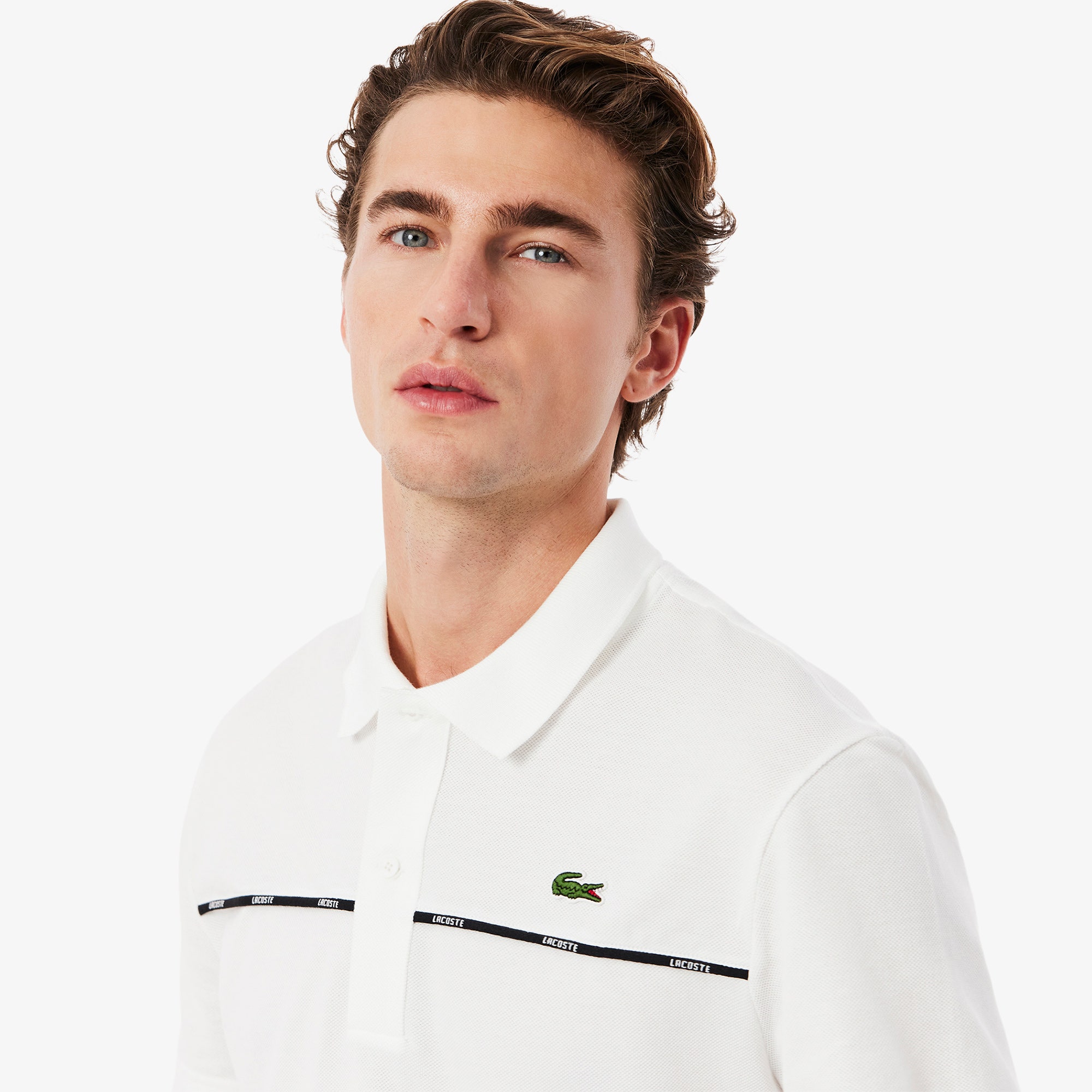 Regular Fit Logo Trim L.12.12 Polo Shirt