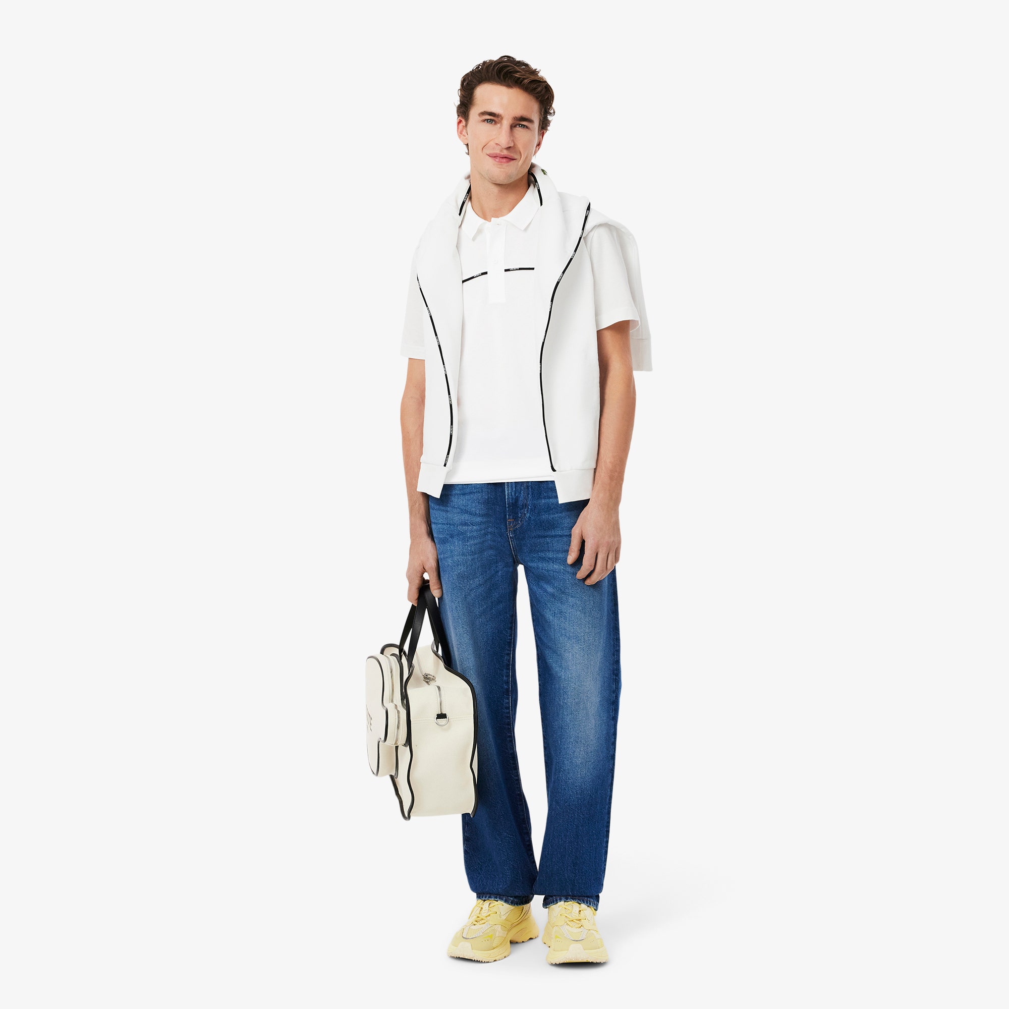 Regular Fit Logo Trim L.12.12 Polo Shirt
