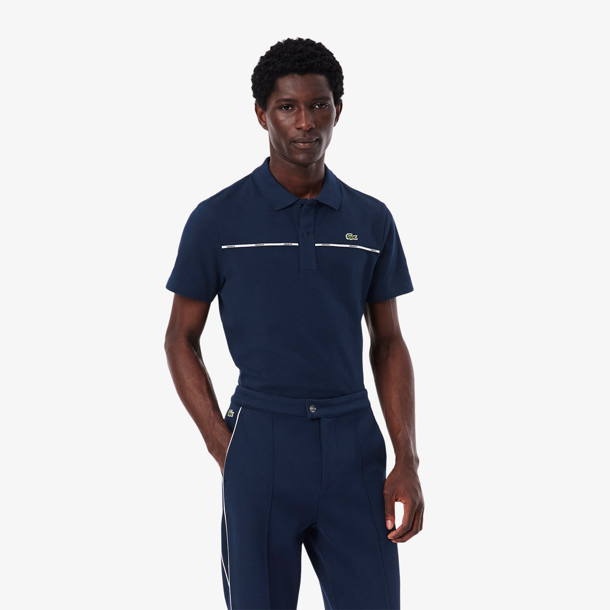 Regular Fit Logo Trim L.12.12 Polo Shirt