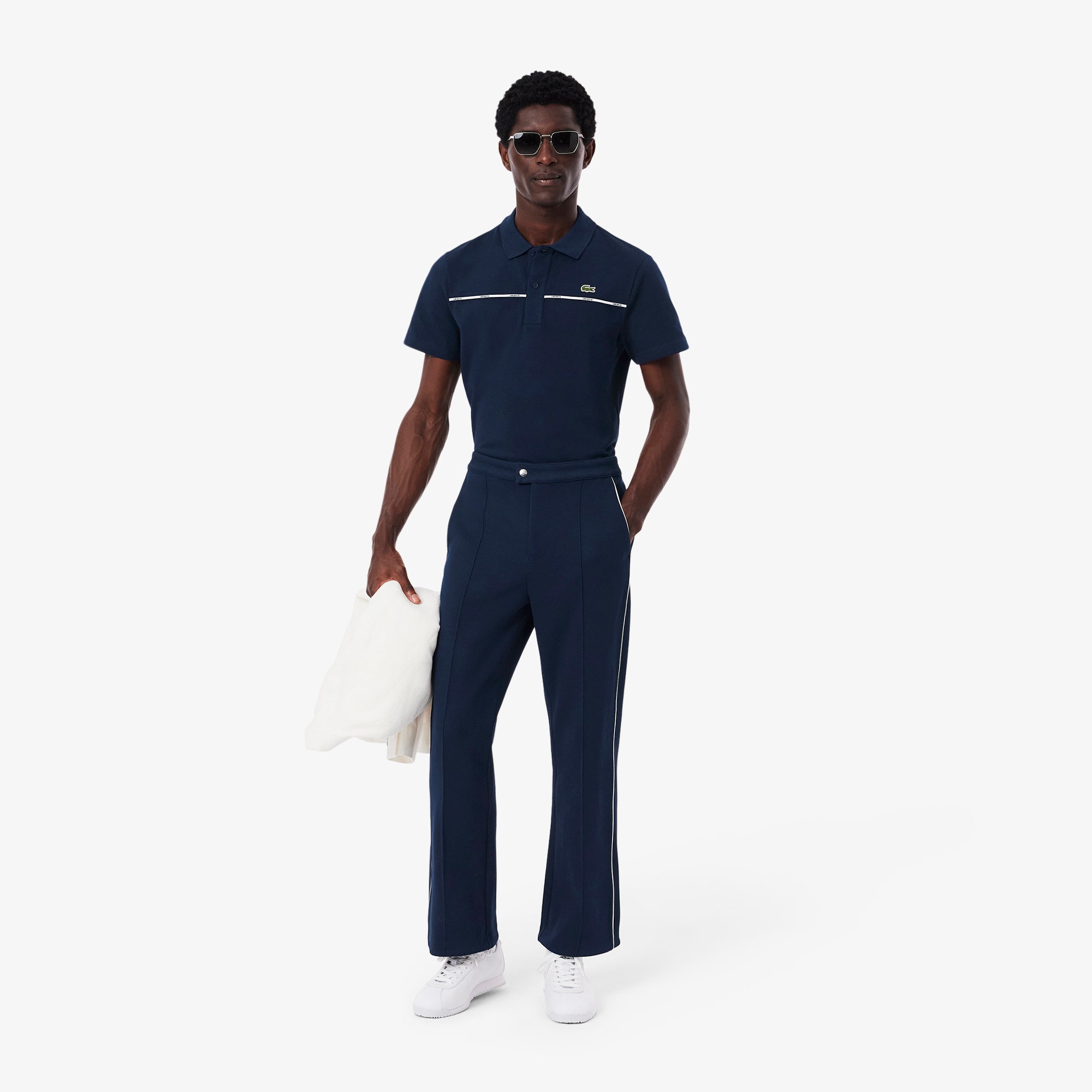 Regular Fit Logo Trim L.12.12 Polo Shirt
