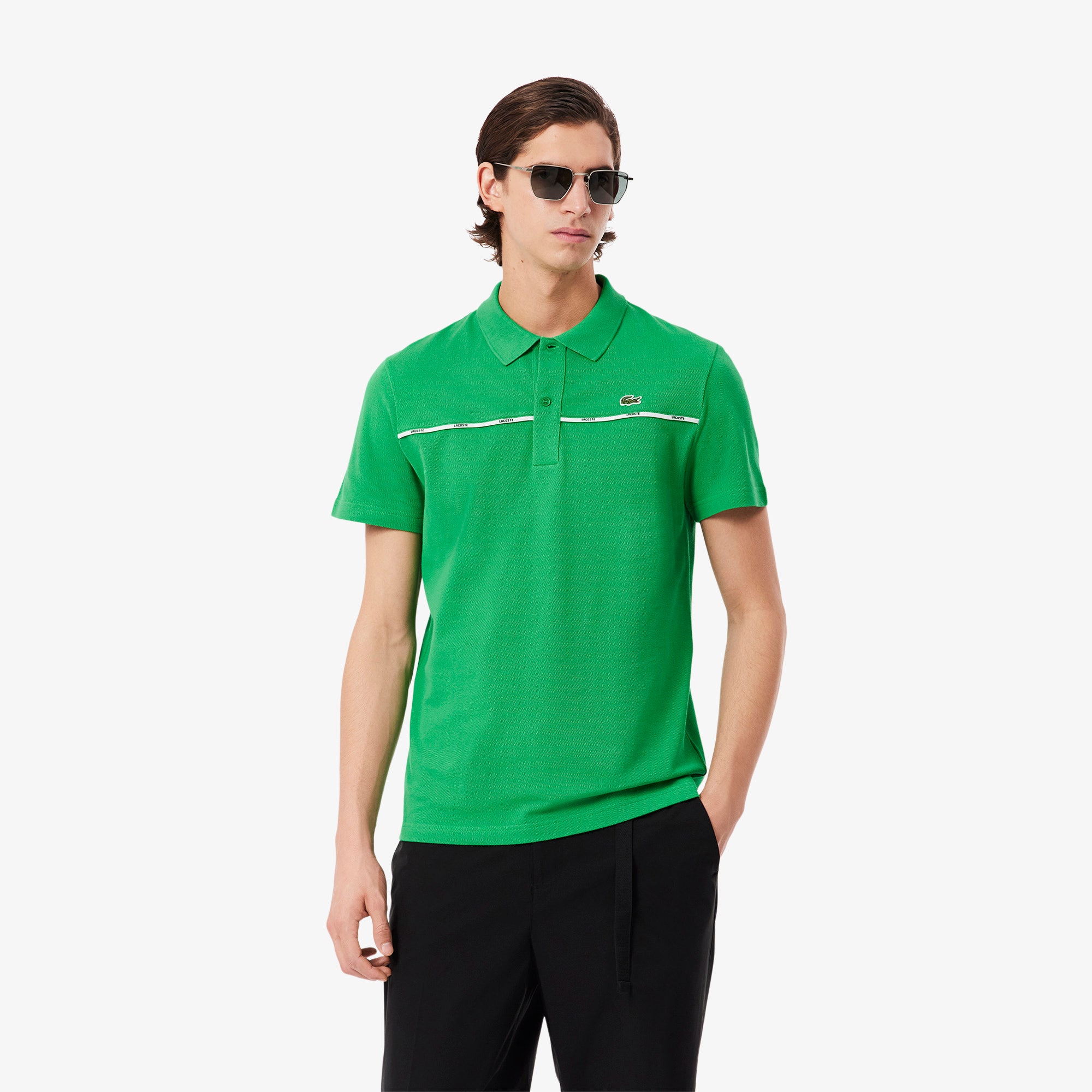 Regular Fit Logo Trim L.12.12 Polo Shirt