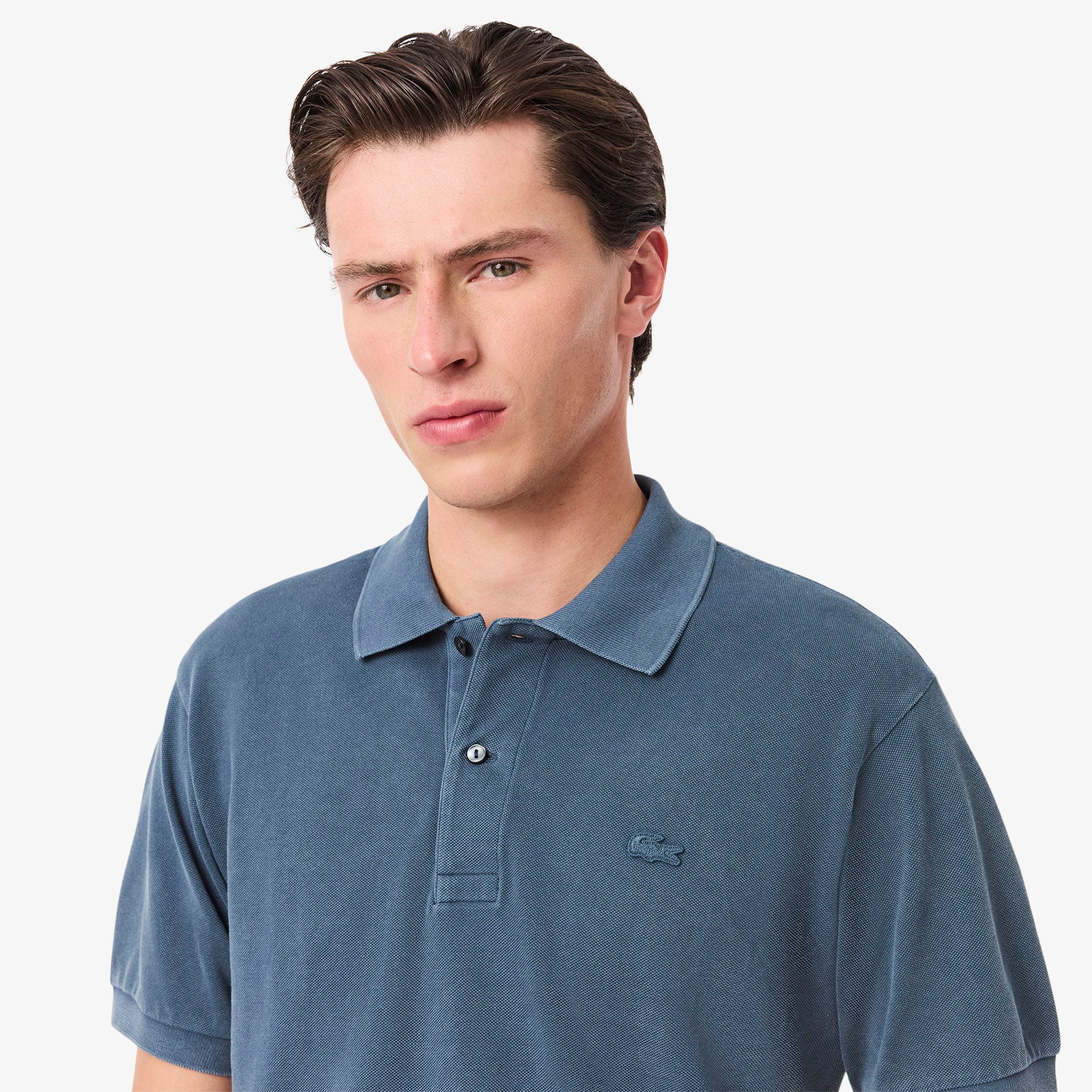 Classic Fit L.12.12 Washed Effect Polo Shirt