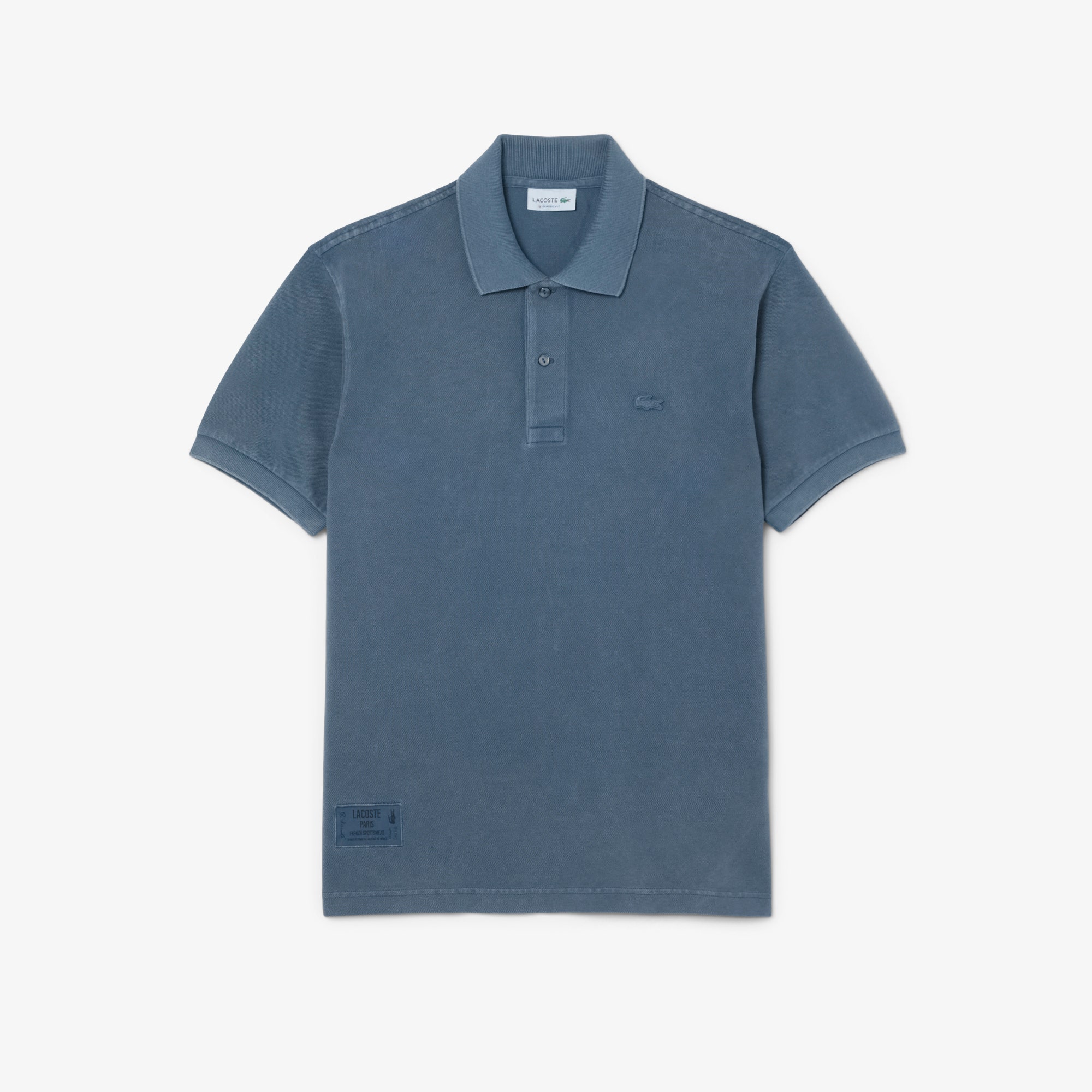 Classic Fit L.12.12 Washed Effect Polo Shirt