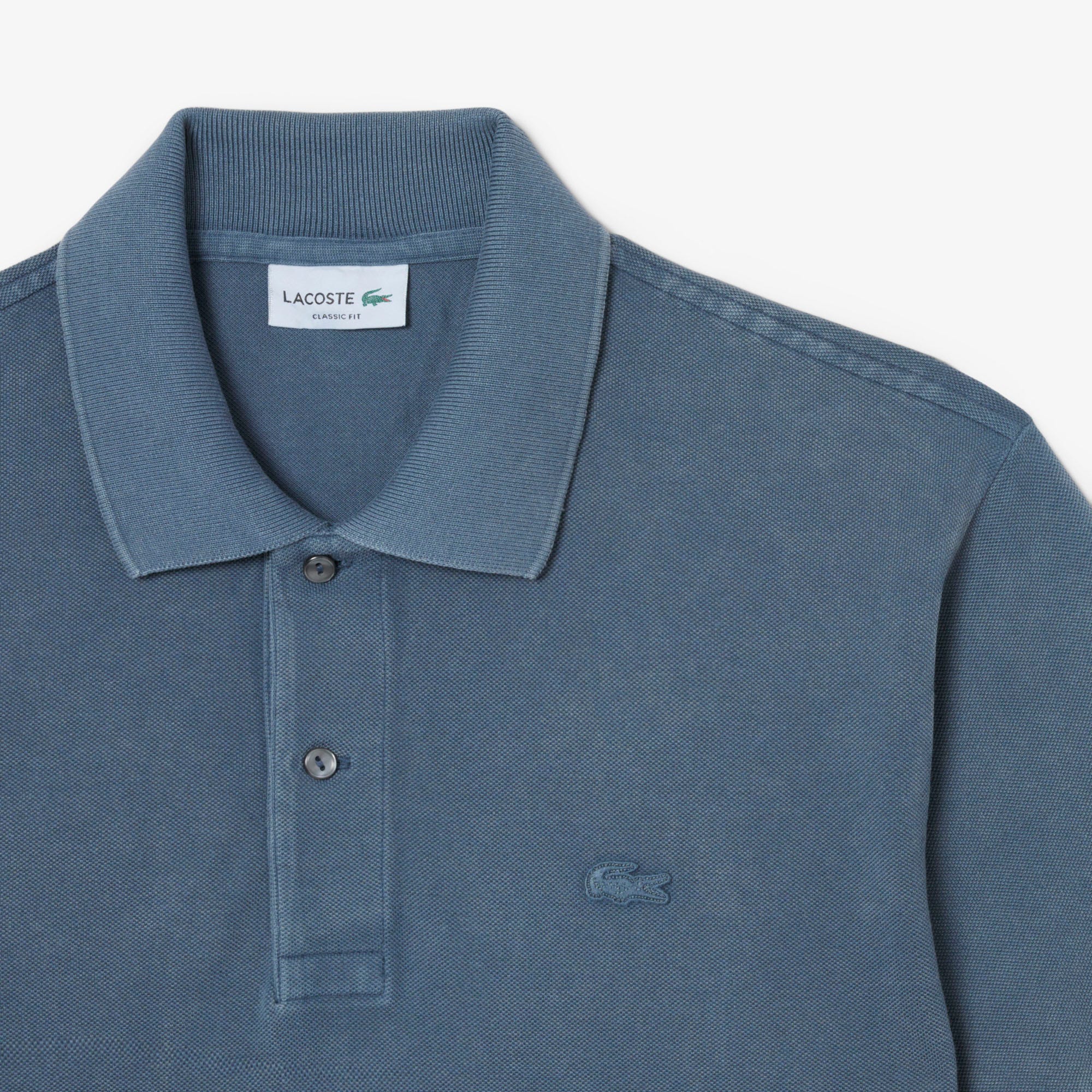 Classic Fit L.12.12 Washed Effect Polo Shirt