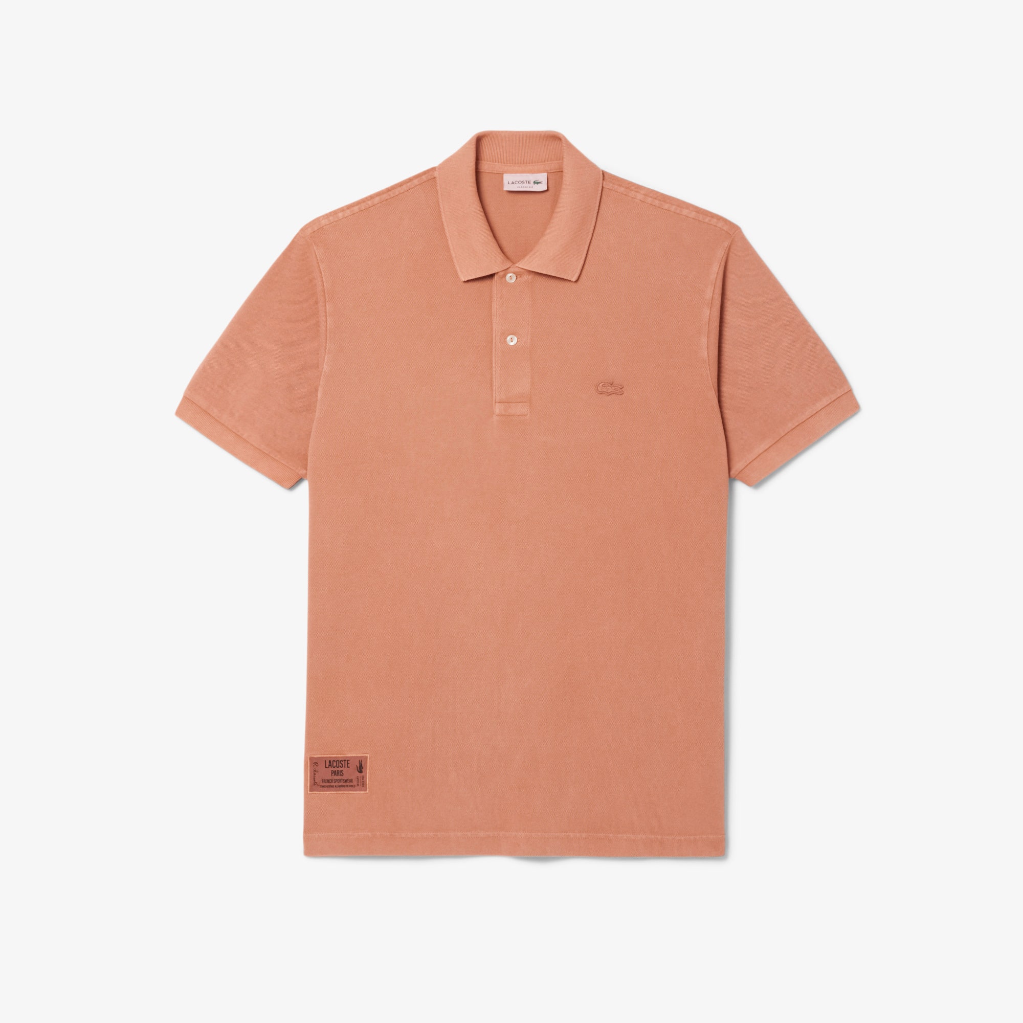 Classic Fit L.12.12 Washed Effect Polo Shirt