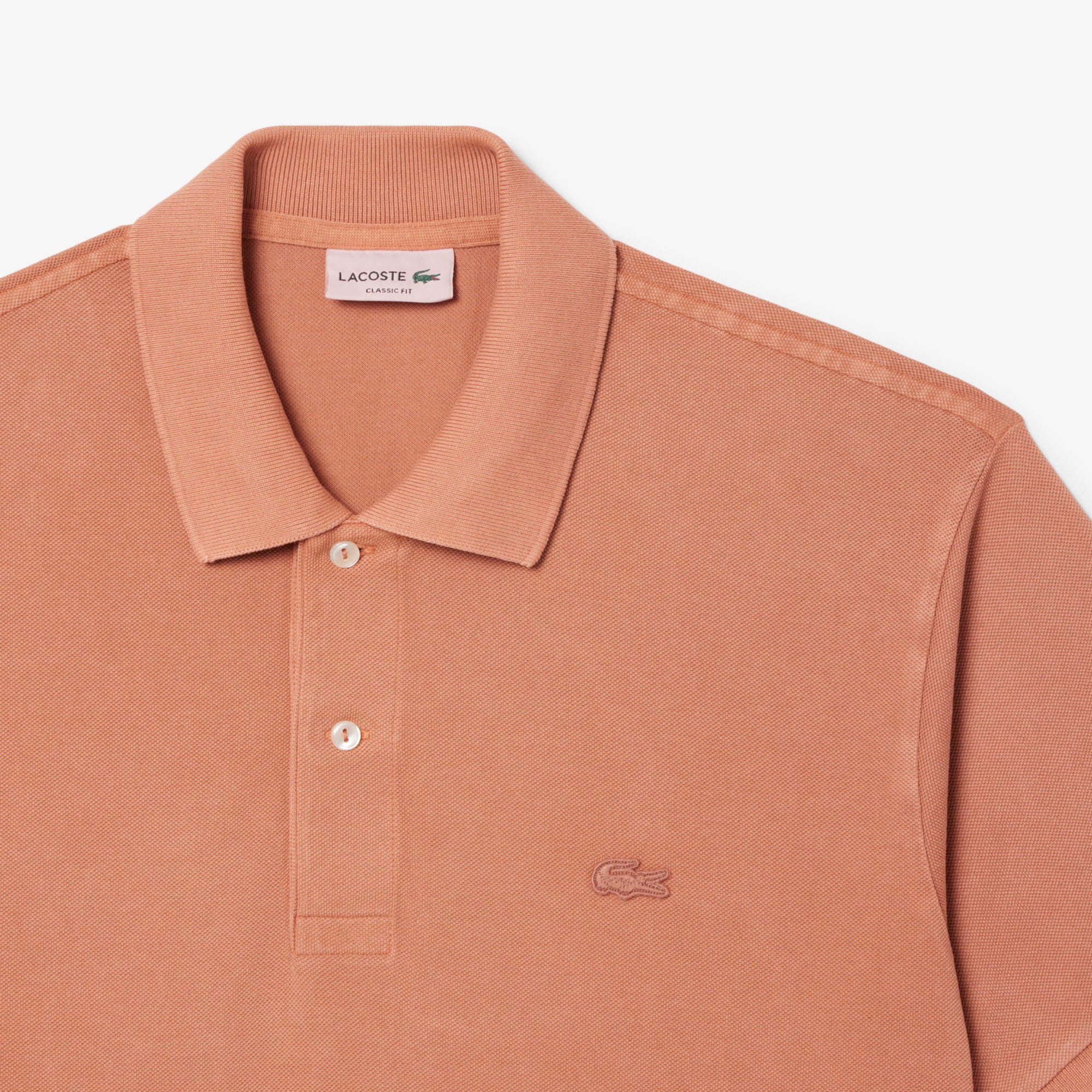 Classic Fit L.12.12 Washed Effect Polo Shirt