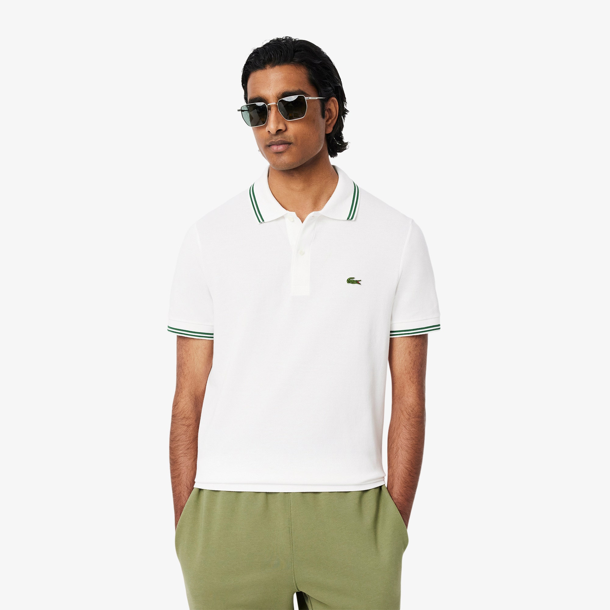 Regular Fit Trim Accent L.12.12 Polo Shirt