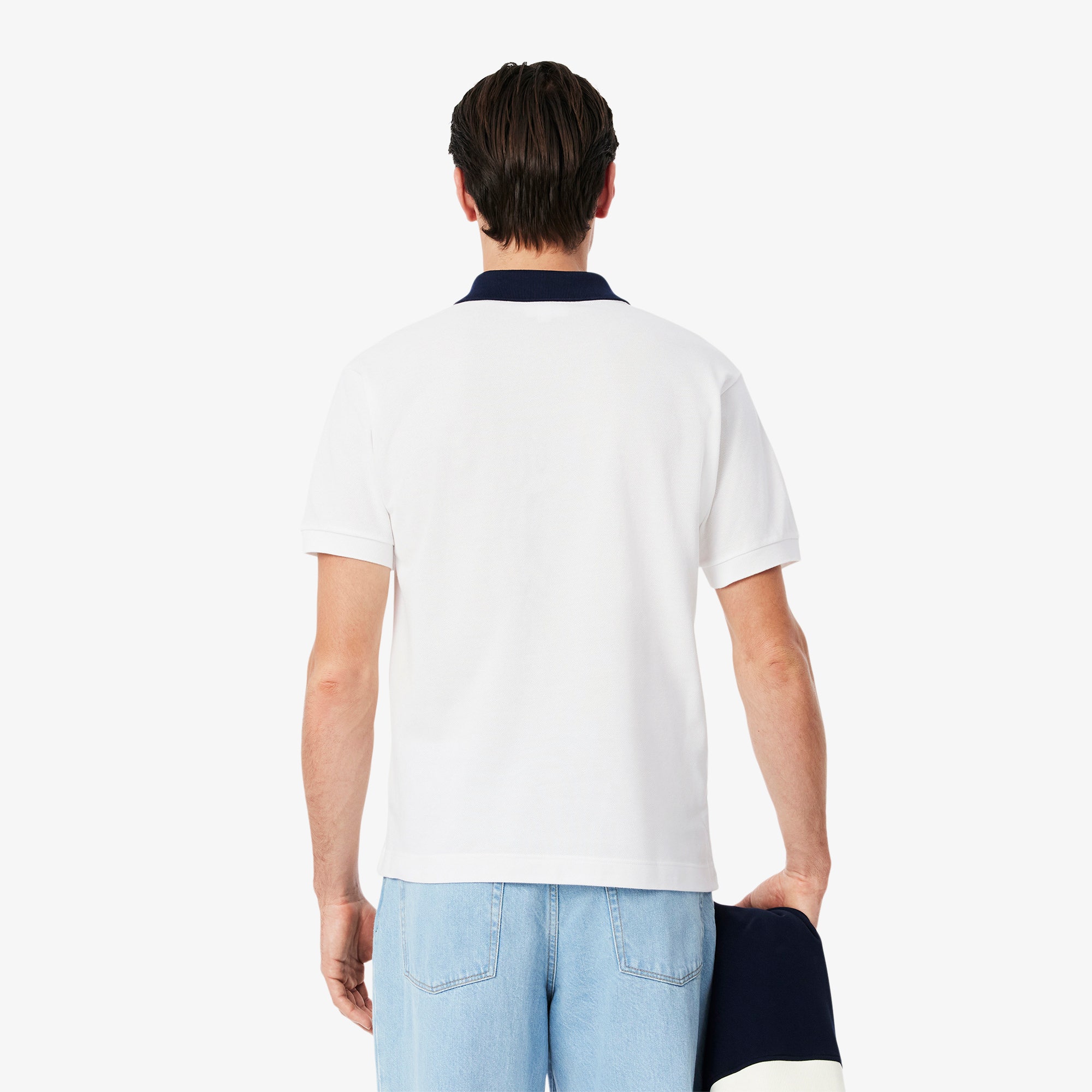 Classic Fit Contrast Collar L.12.12 Polo Shirt