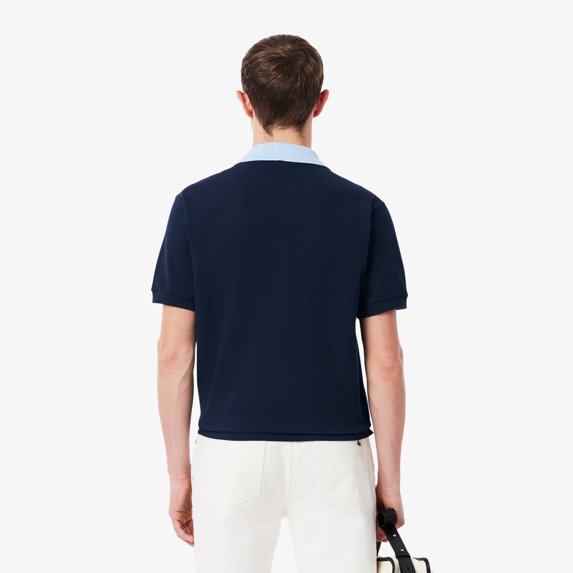 Classic Fit Contrast Collar L.12.12 Polo Shirt