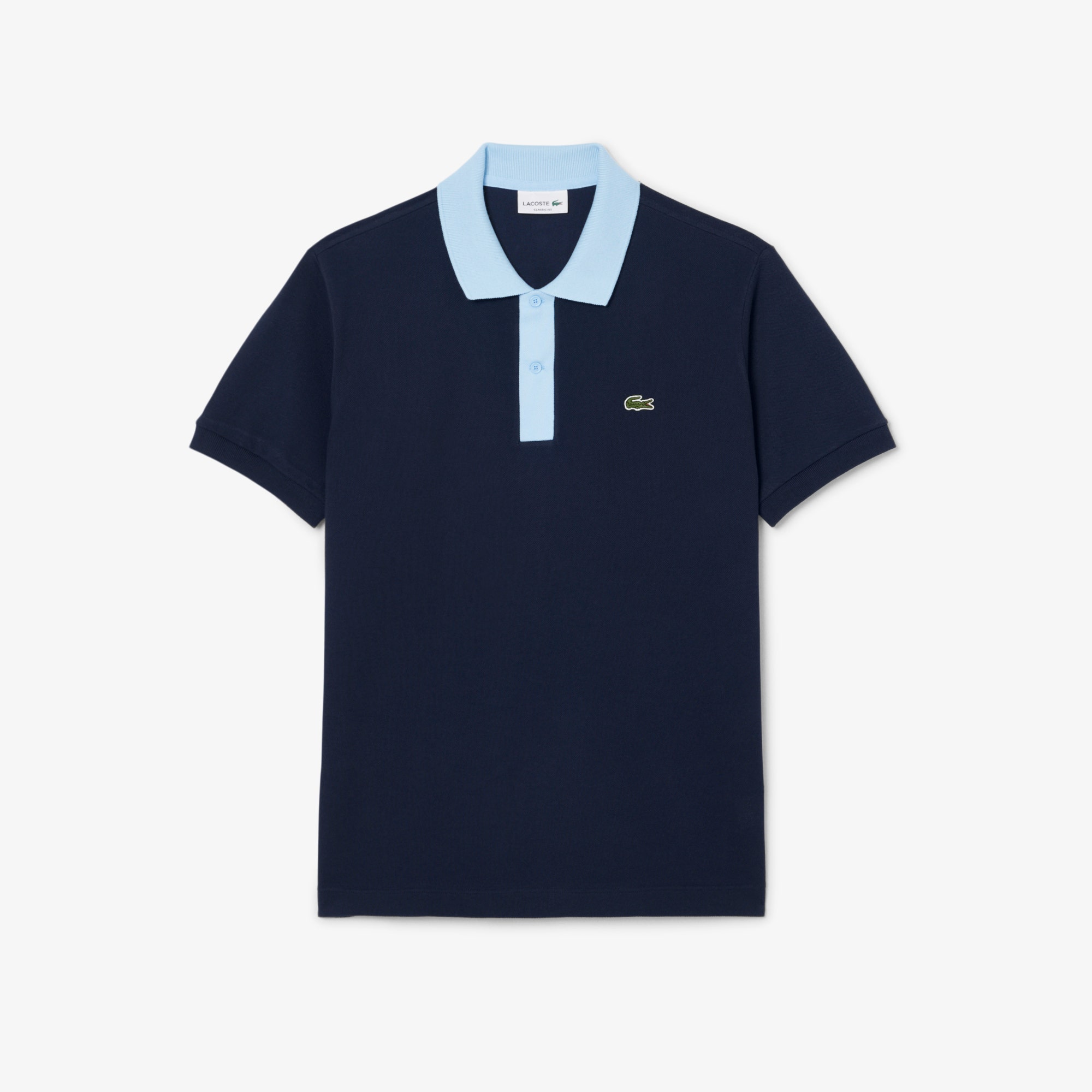 Classic Fit Contrast Collar L.12.12 Polo Shirt