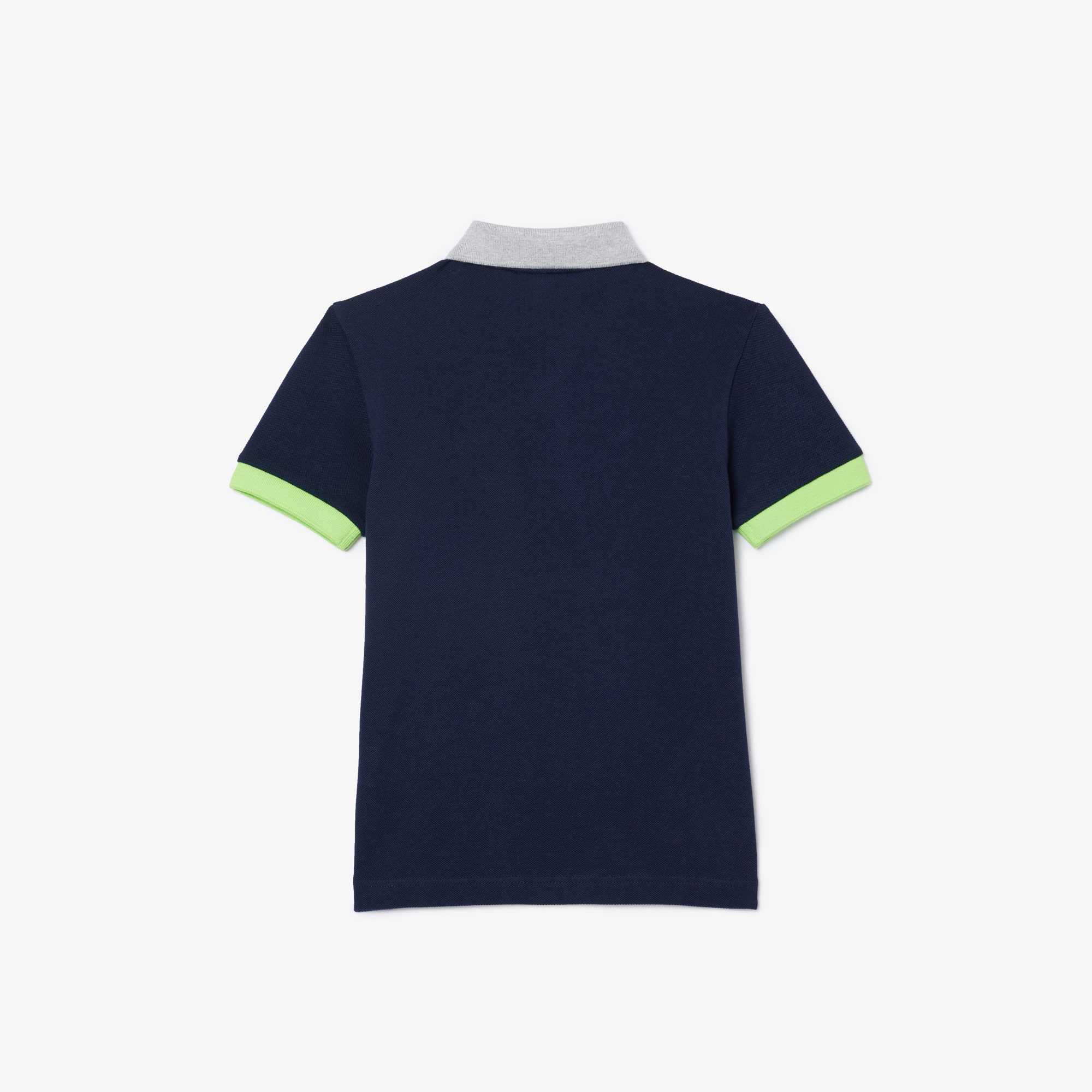 Colour-Block Pique Polo Shirt