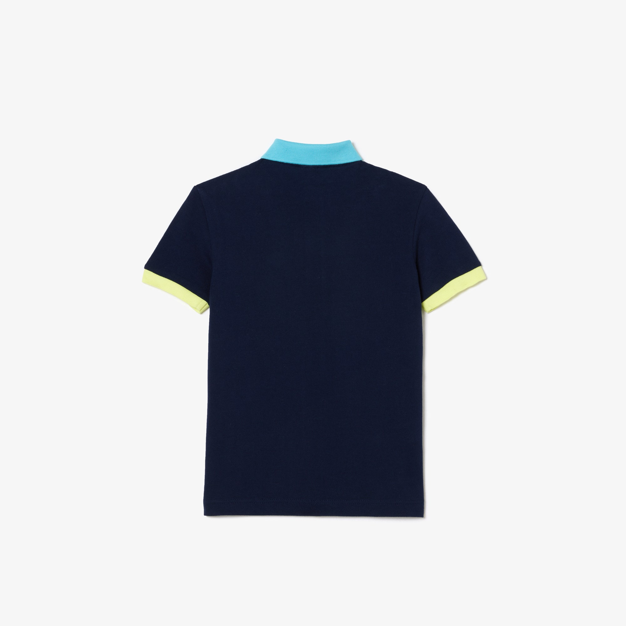Colour-Block Pique Polo Shirt