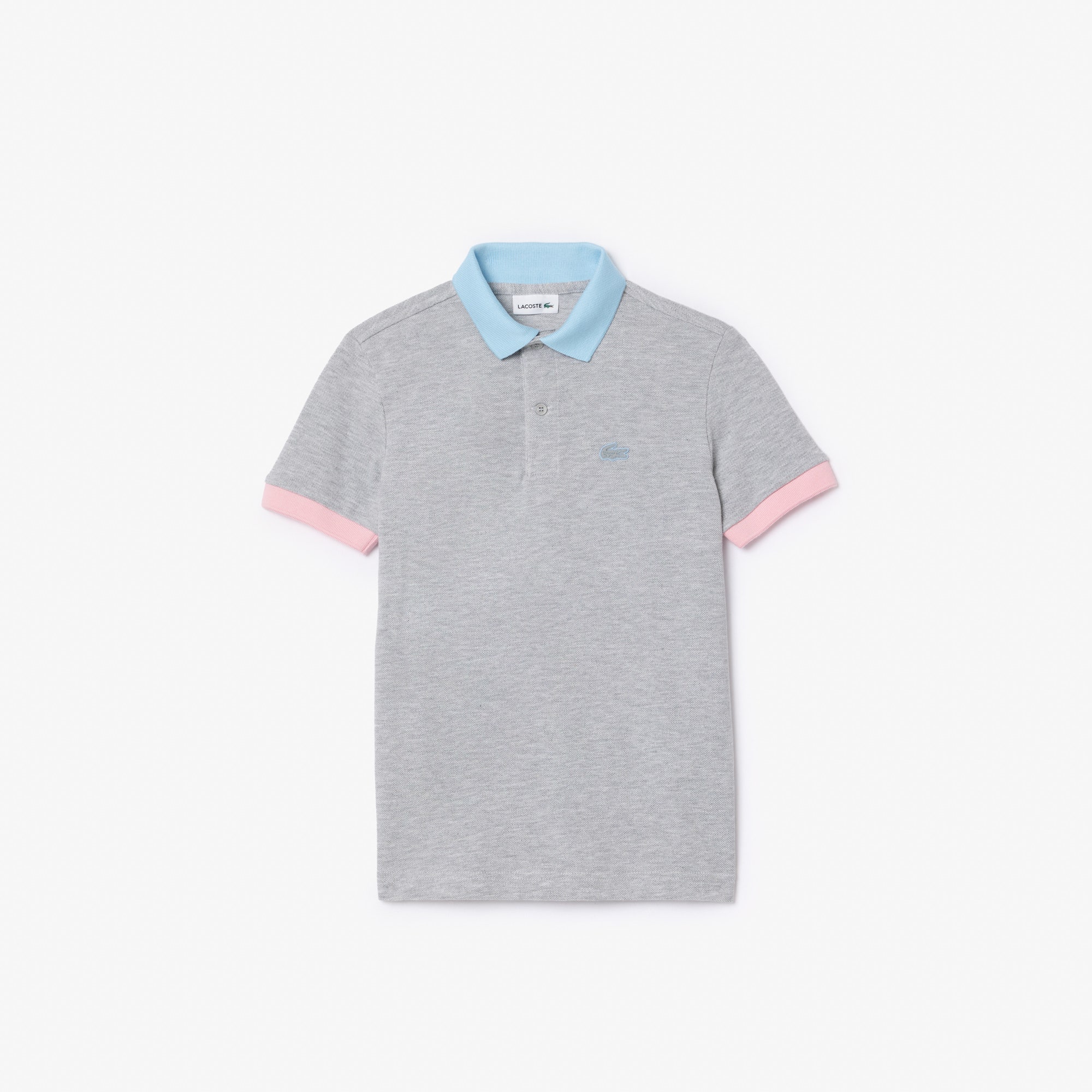 Colour-Block Pique Polo Shirt