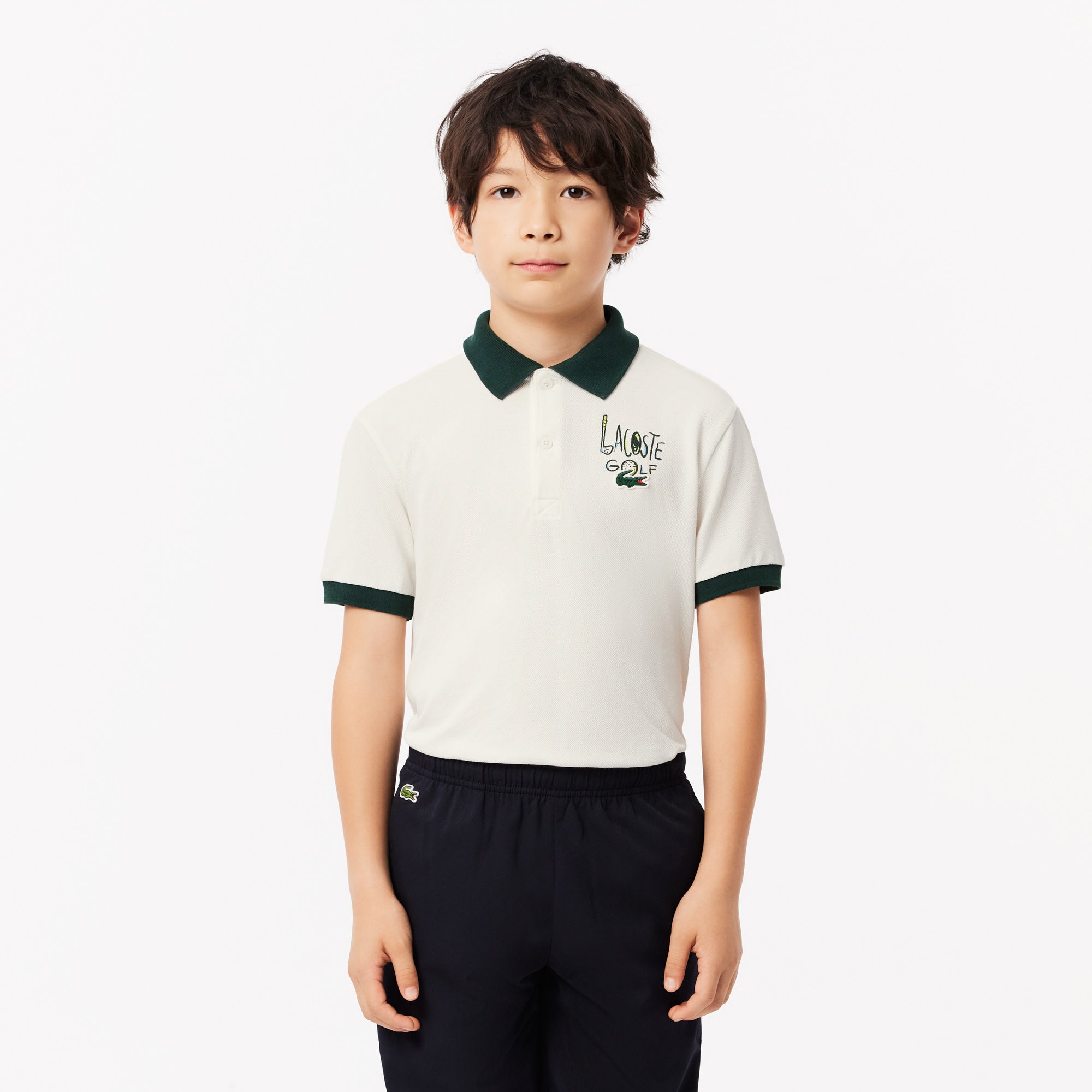 Printed Pique Golf Polo Shirt
