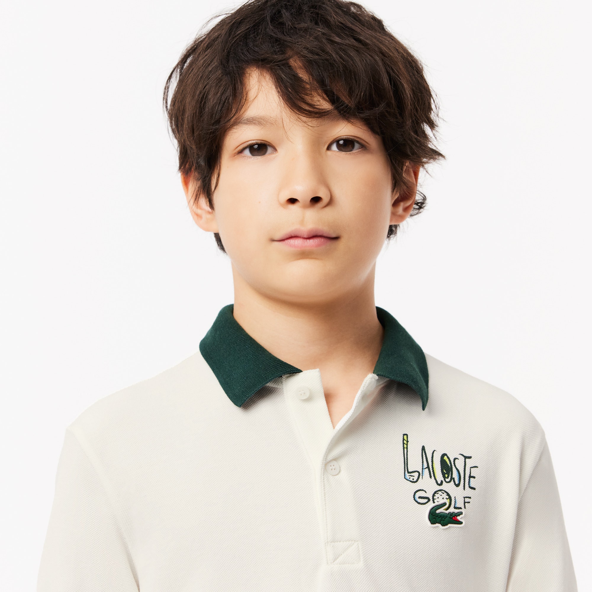 Printed Pique Golf Polo Shirt