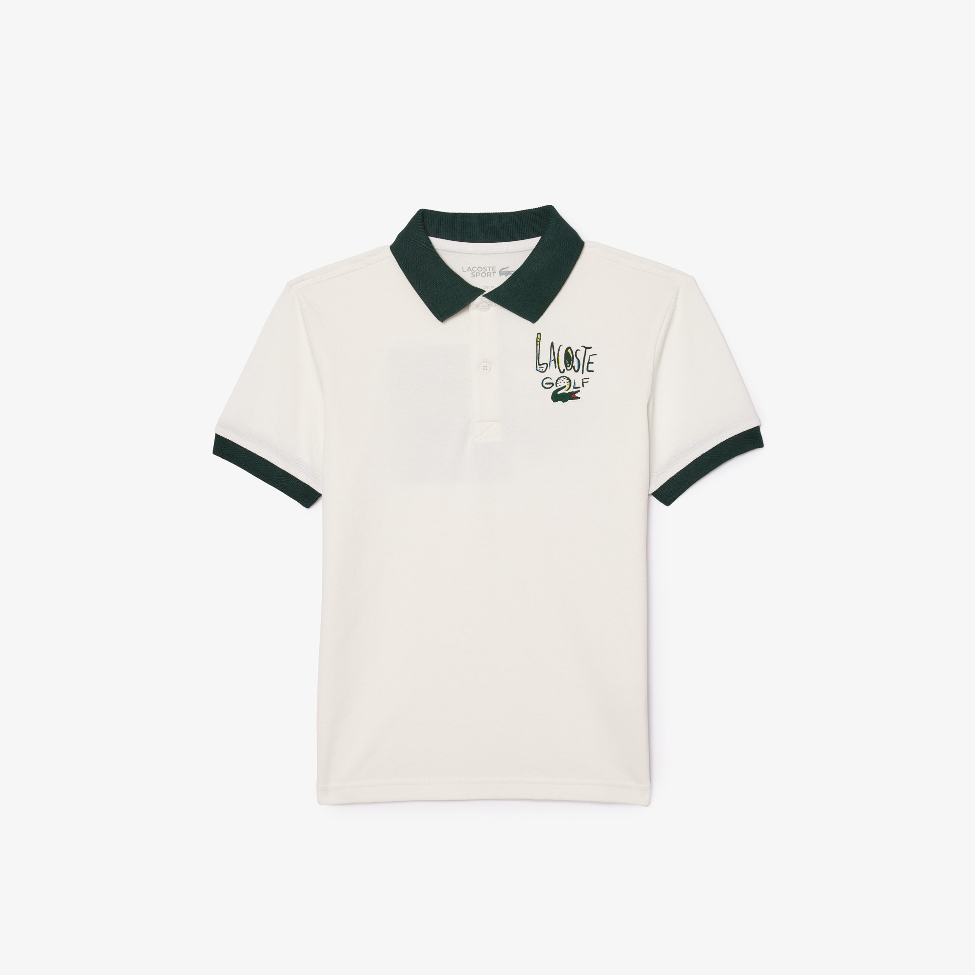 Printed Pique Golf Polo Shirt